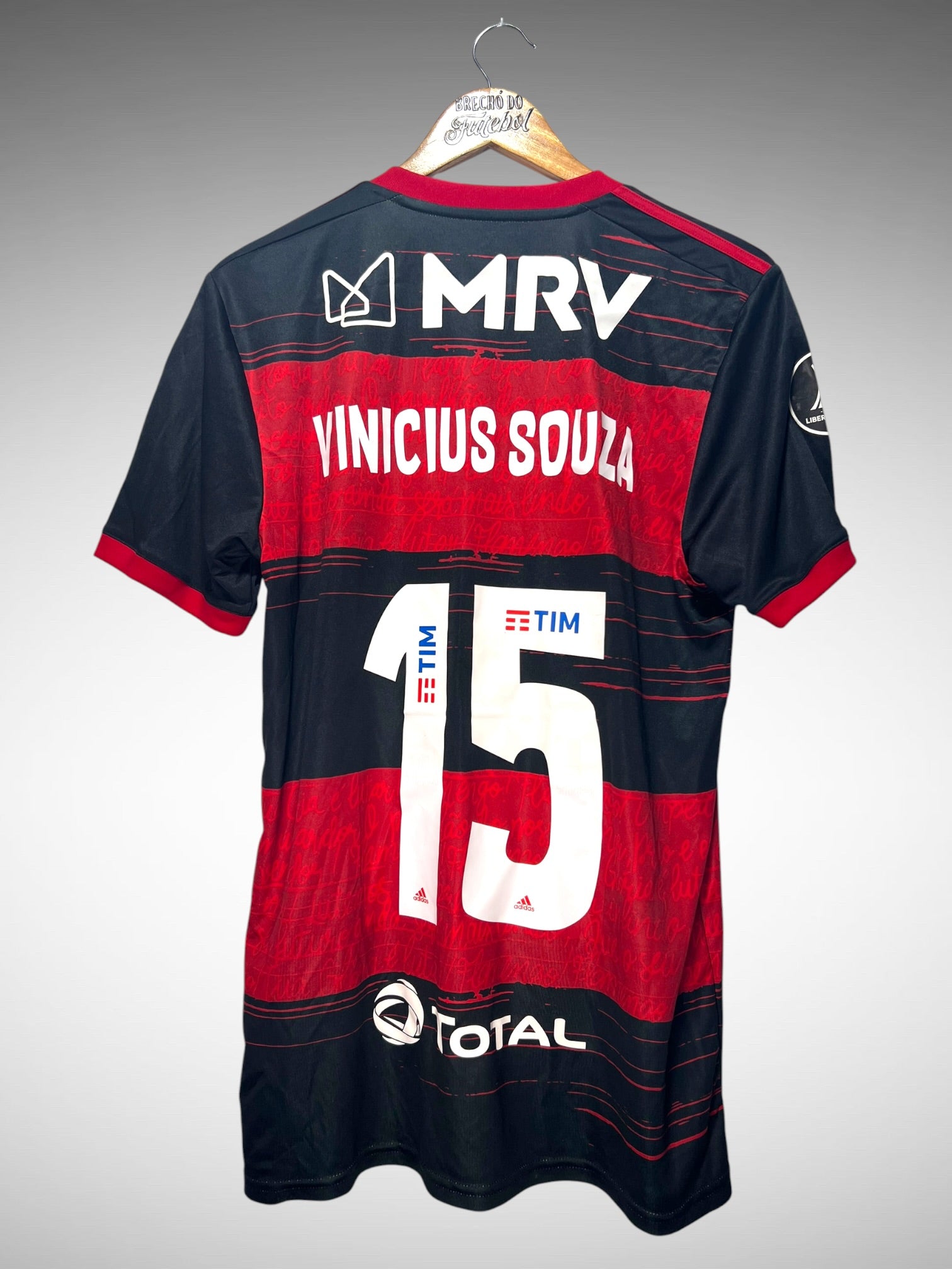 Flamengo 2020 Primeira Camisa Tam M N 15 Vinicius Souza.