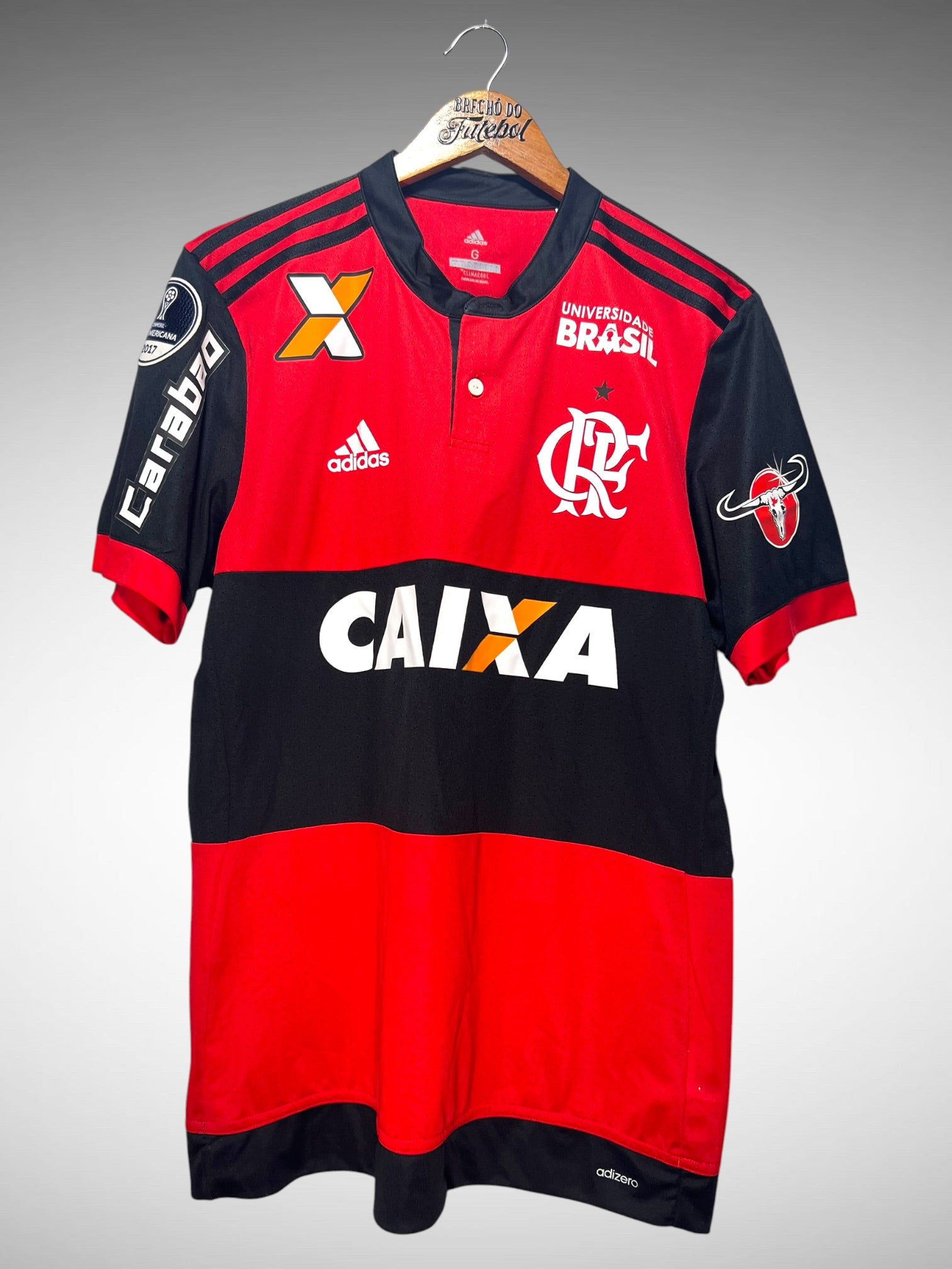 Flamengo 2017 Primeira Camisa Tam G N 16 Ederson.