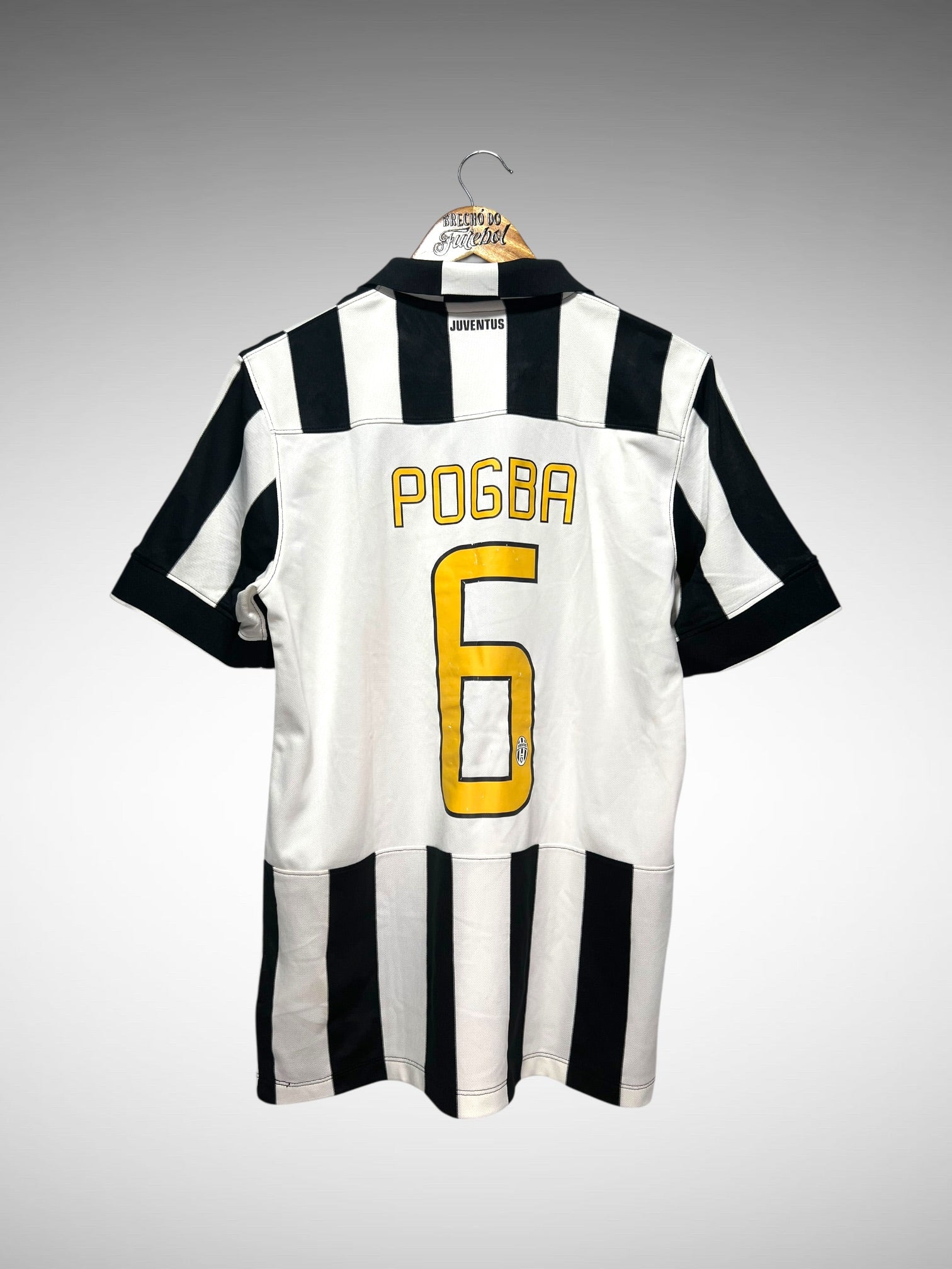 Juventus 2014 Primeira Camisa Tam M N 6 Pogba.