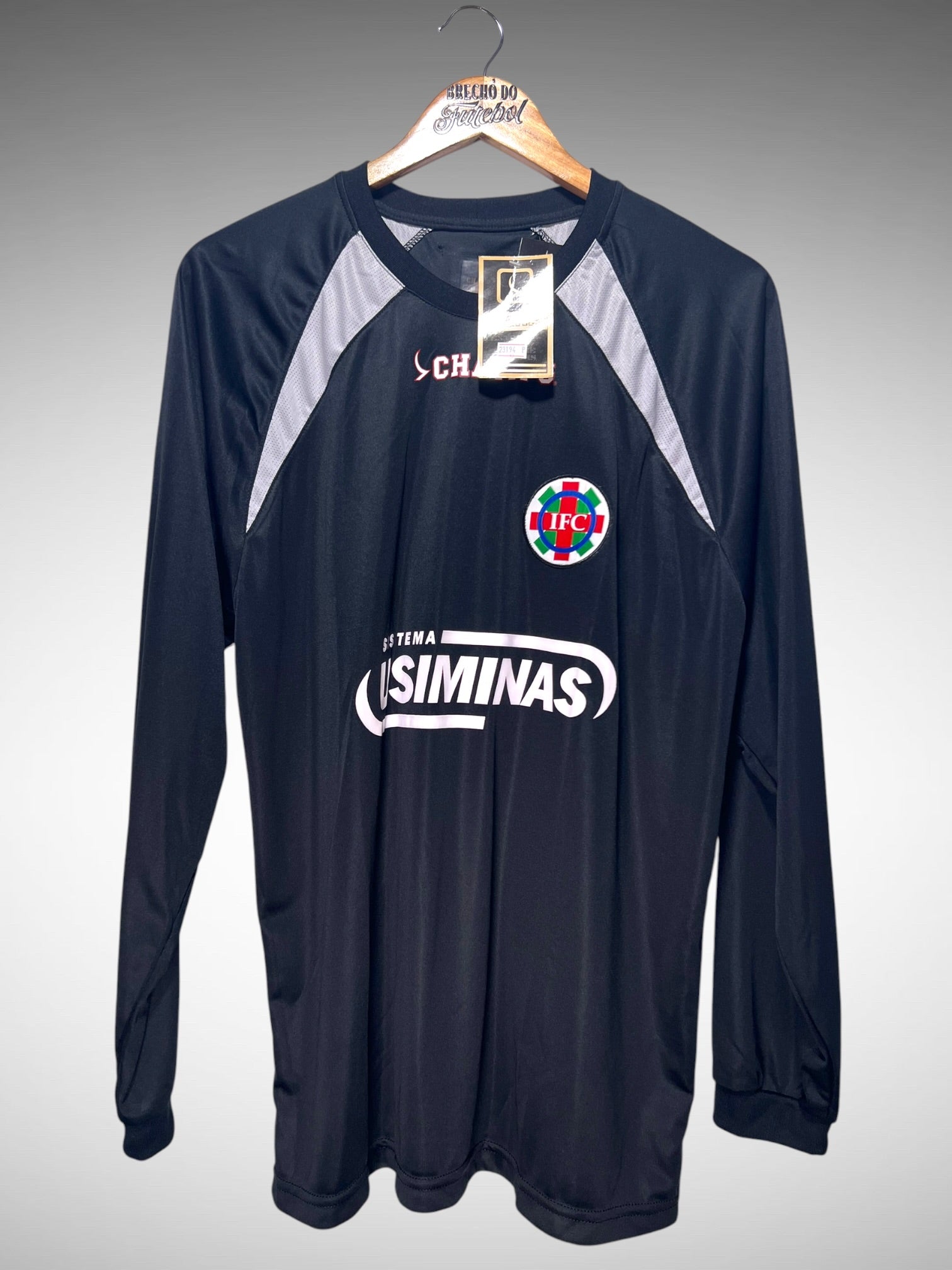 Ipatinga 2007 Camisa de Goleiro Tam M N 1 Mangas Longas.