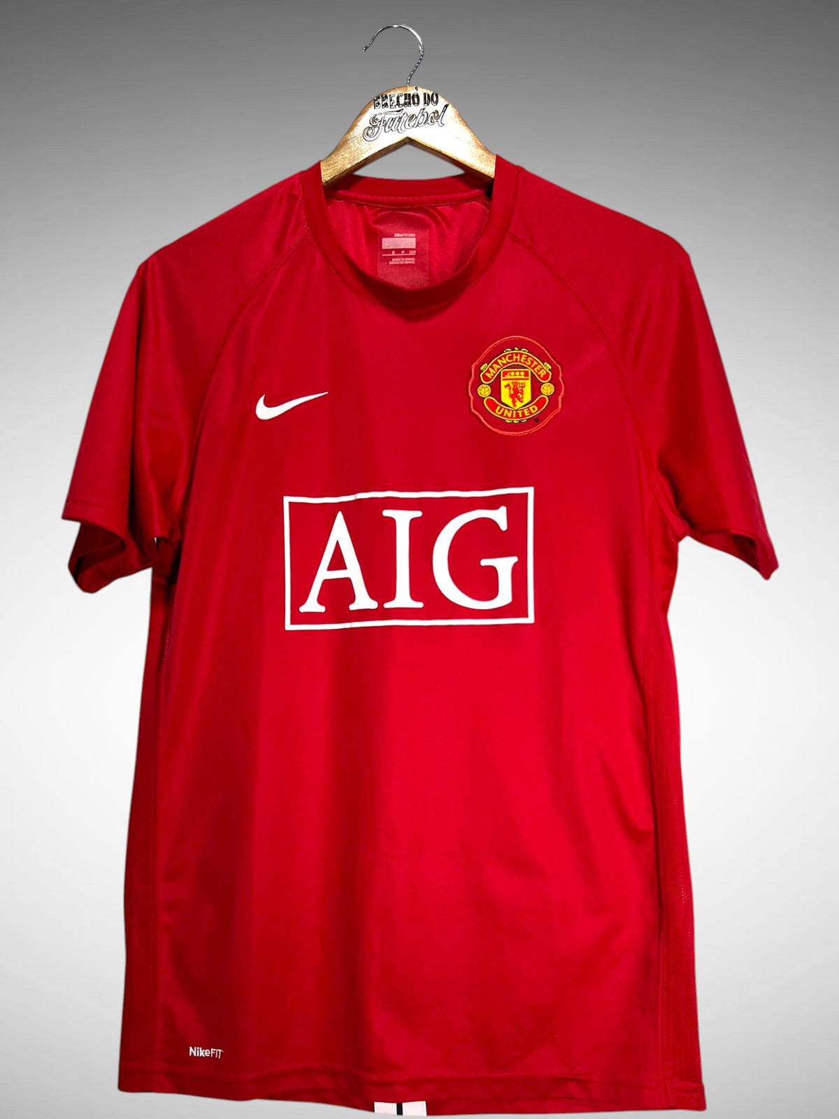 Manchester United 2007 Primeira Camisa Tam P.