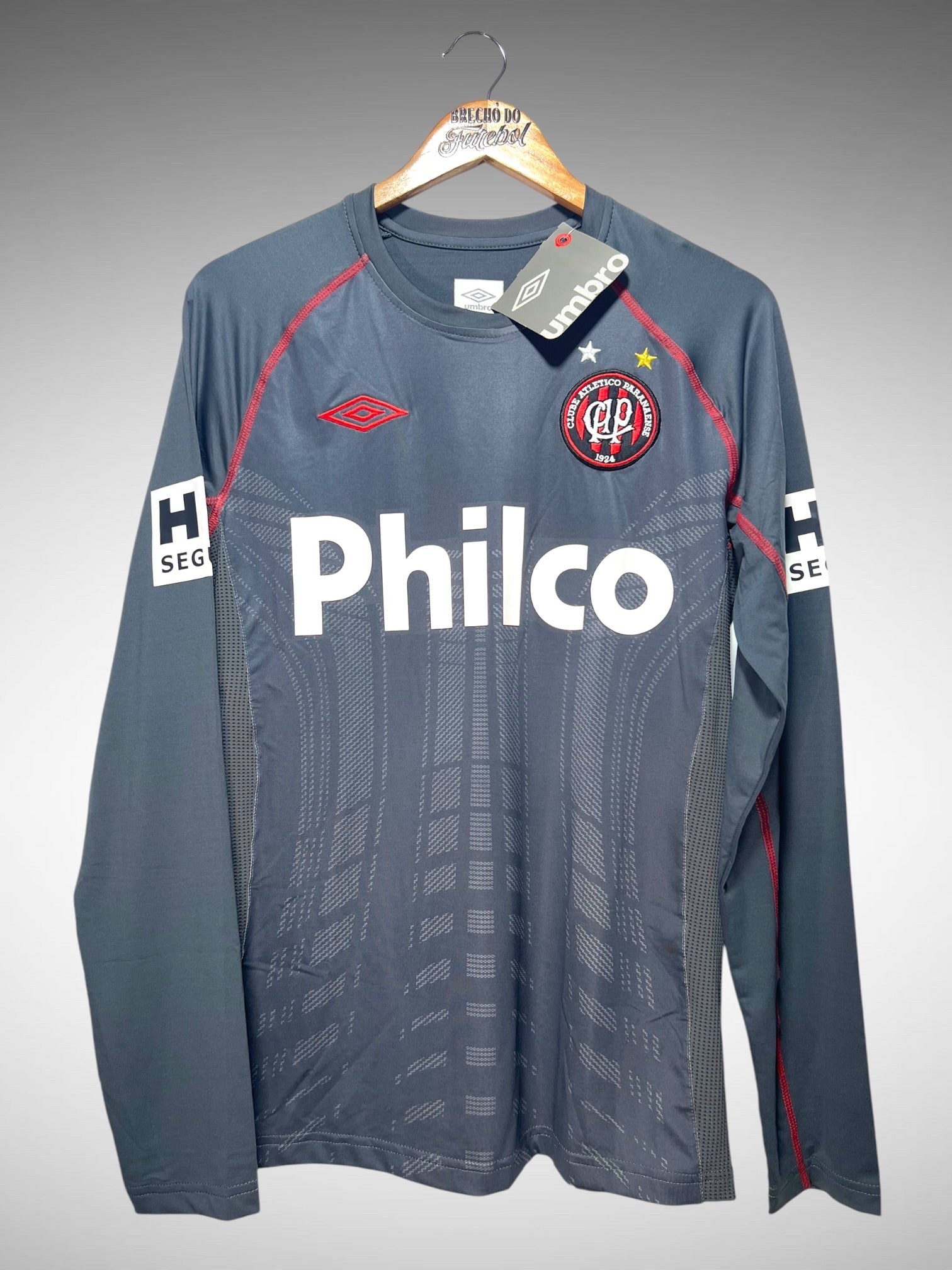 Athletico Paranaense 2010 Camisa de Treino Tam M Mangas Longas.