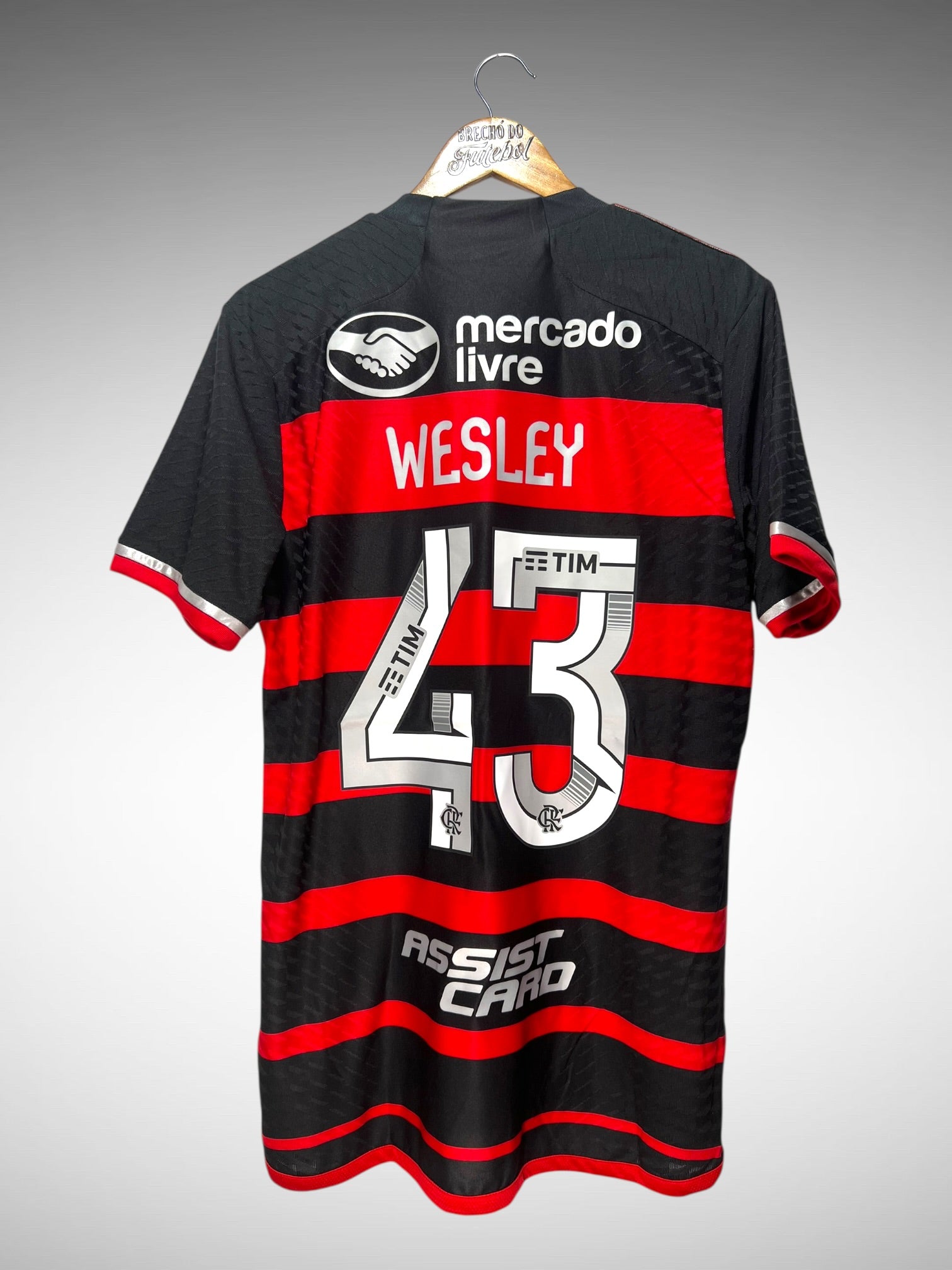 Flamengo 2024 Primeira Camisa Tam M N 43 Wesley.