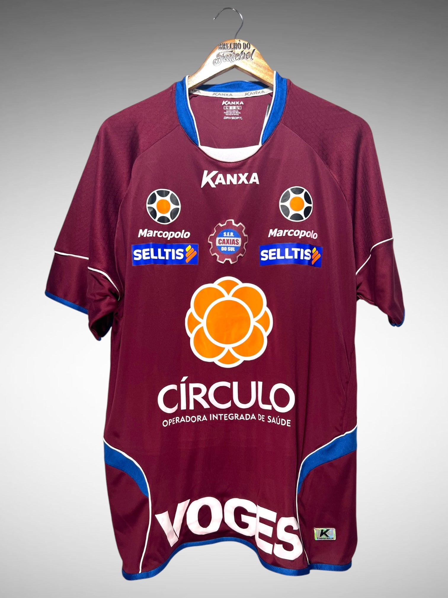 Caxias do Sul 2012 Primeira Camisa Tam G N 10.