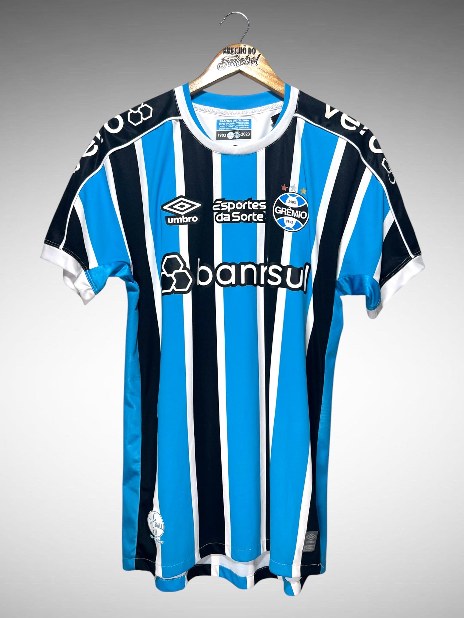Grêmio 2023 Primeira Camisa Tam M N 4 Kannemann.