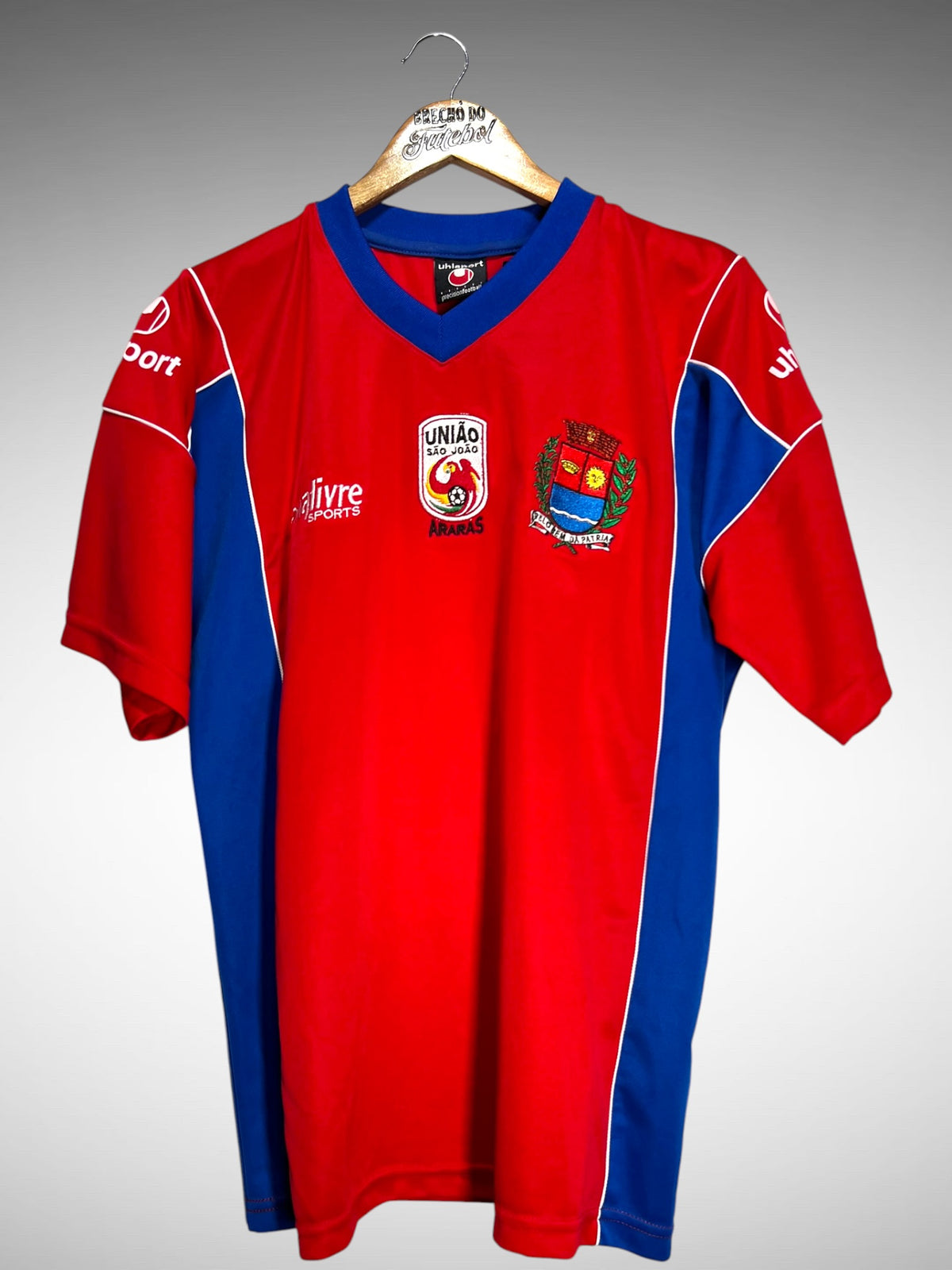 União São João 2003 Terceira Camisa Tam G N 10.