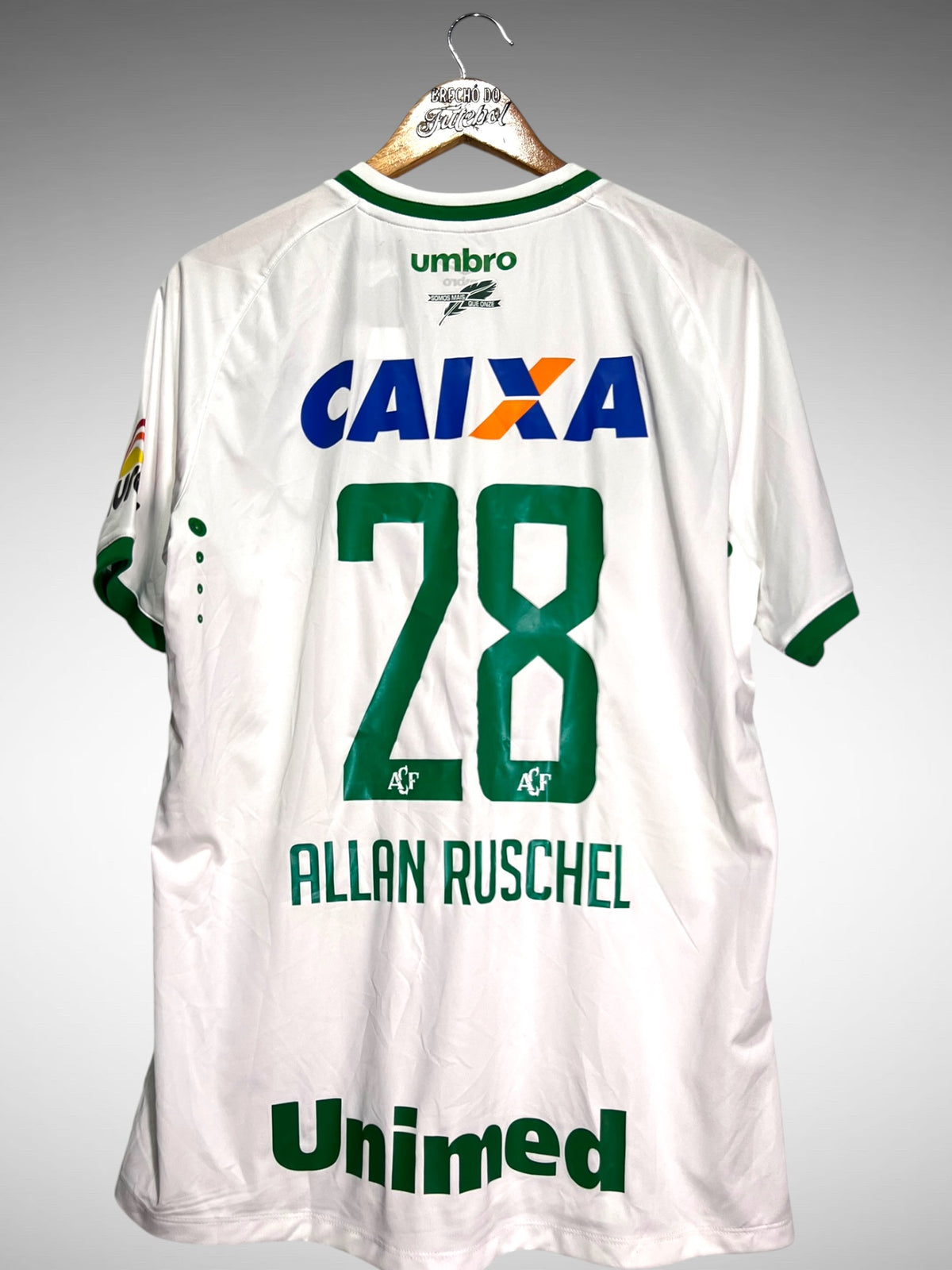 Chapecoense 2016 Segunda Camisa Tam G N 28 Allan Ruschel.