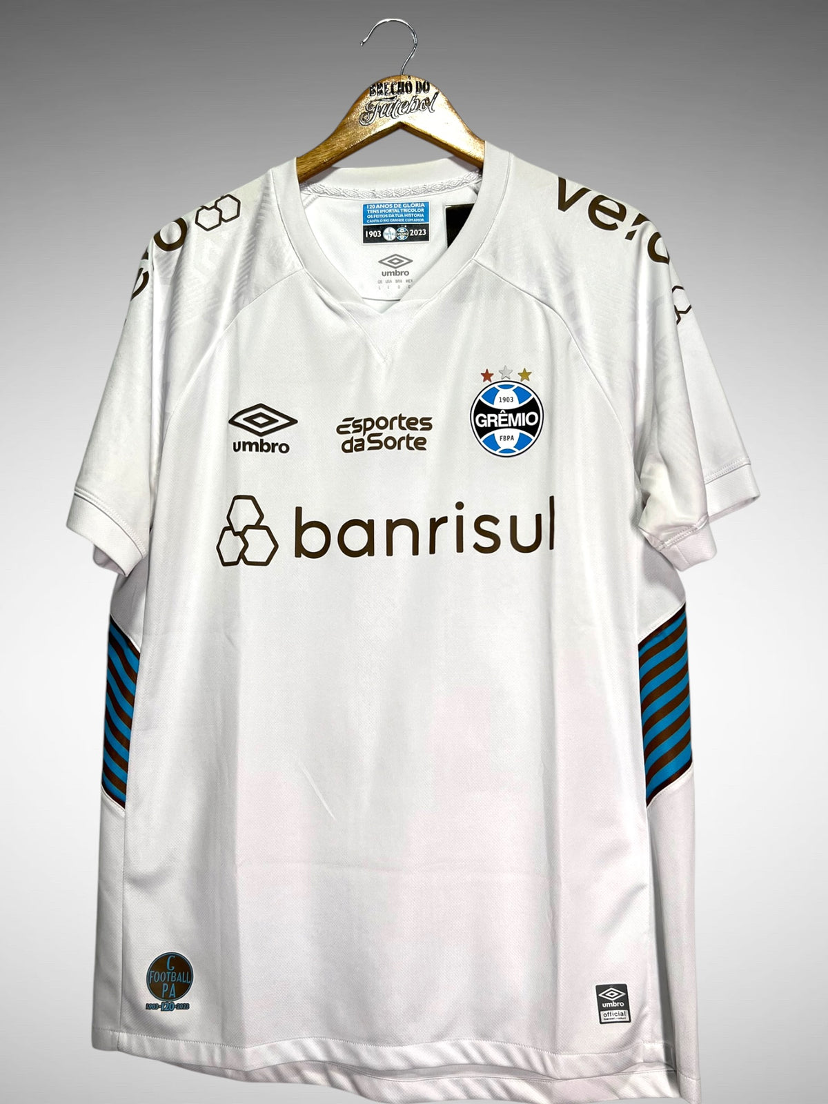 Grêmio 2023 Segunda Camisa Tam G N 20 Villasanti.