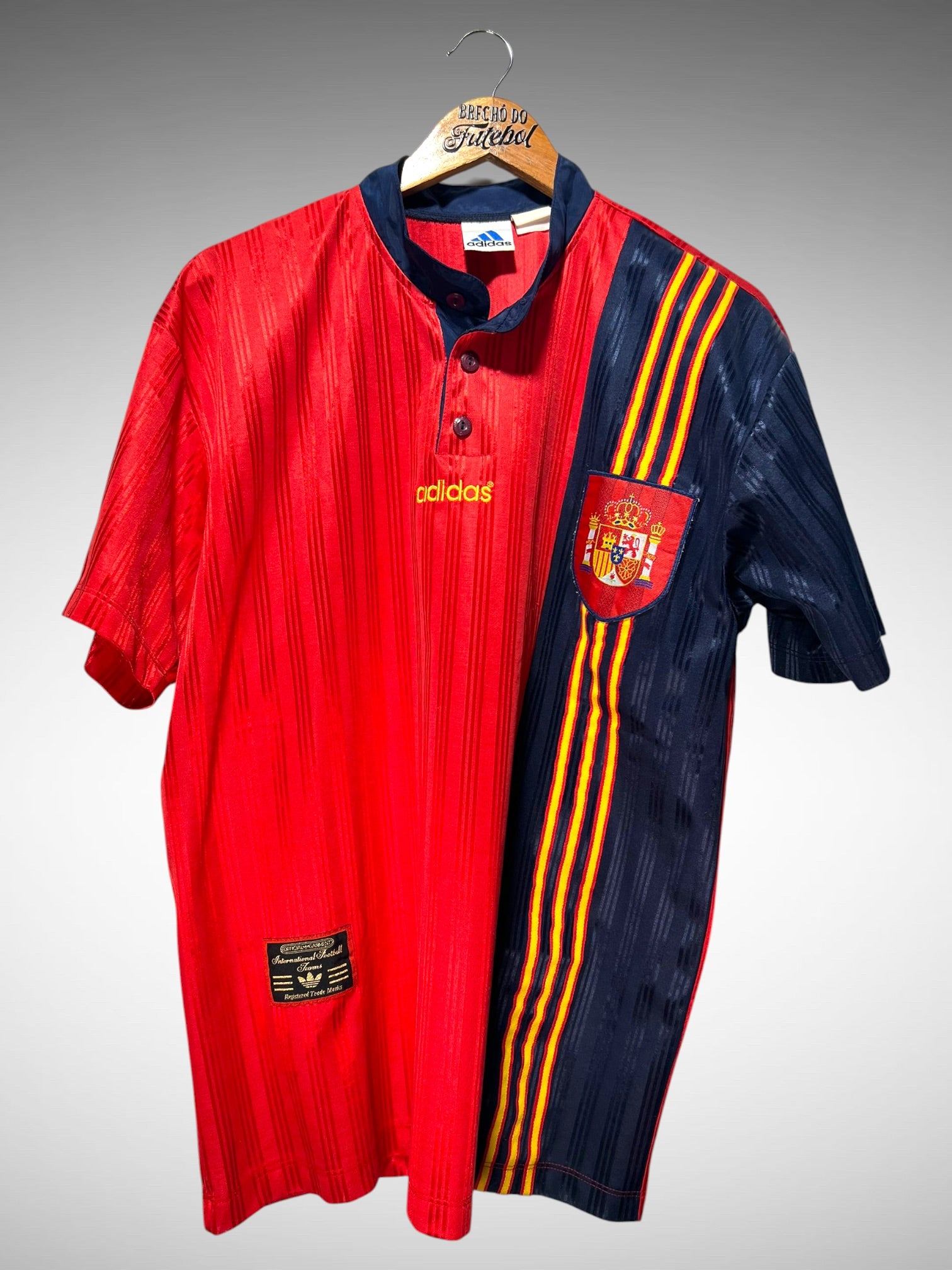 Espanha 1996 Primeira Camisa Tam G.