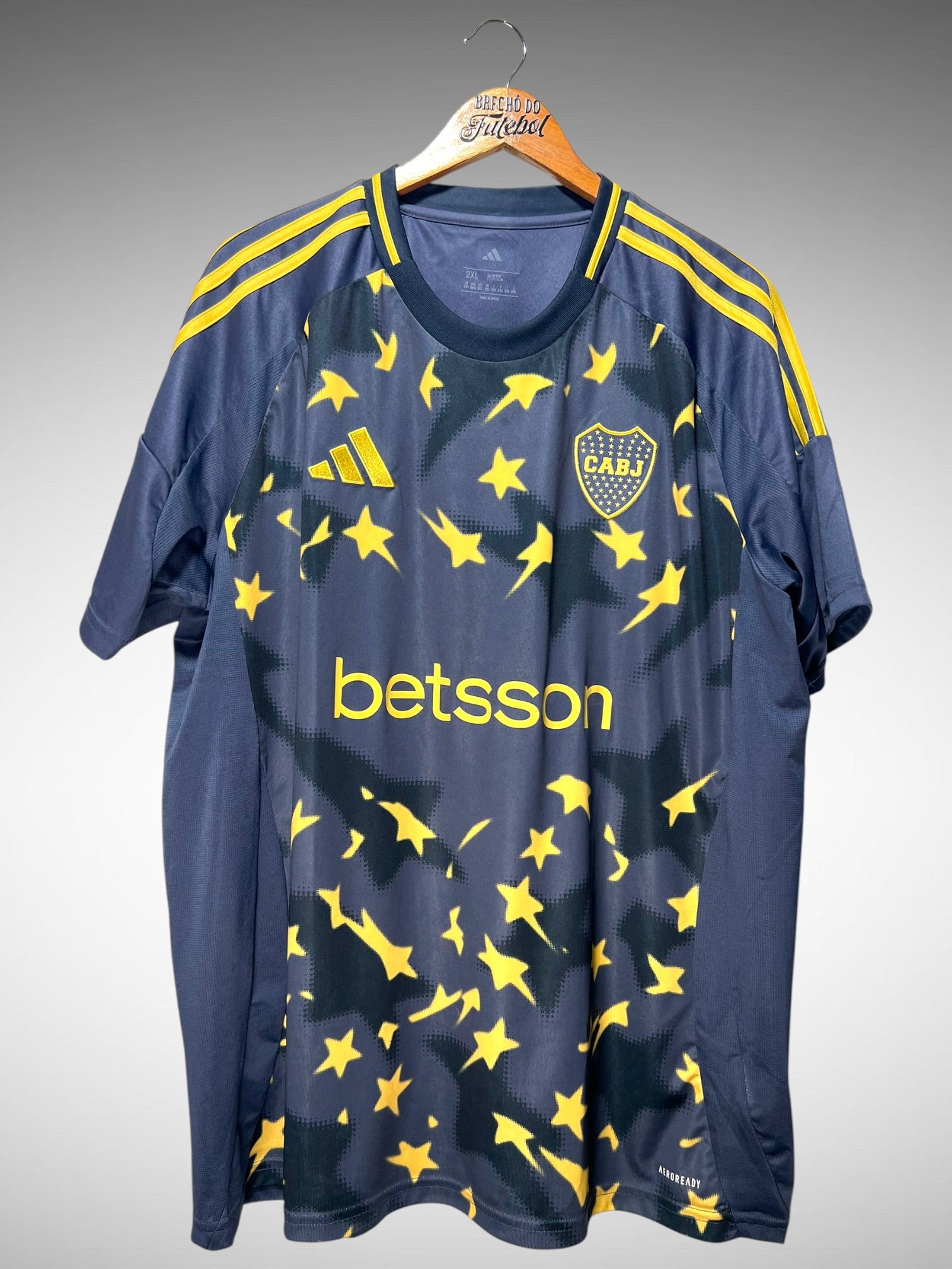 Boca Juniors 2025 Terceira Camisa Tam 3G.
