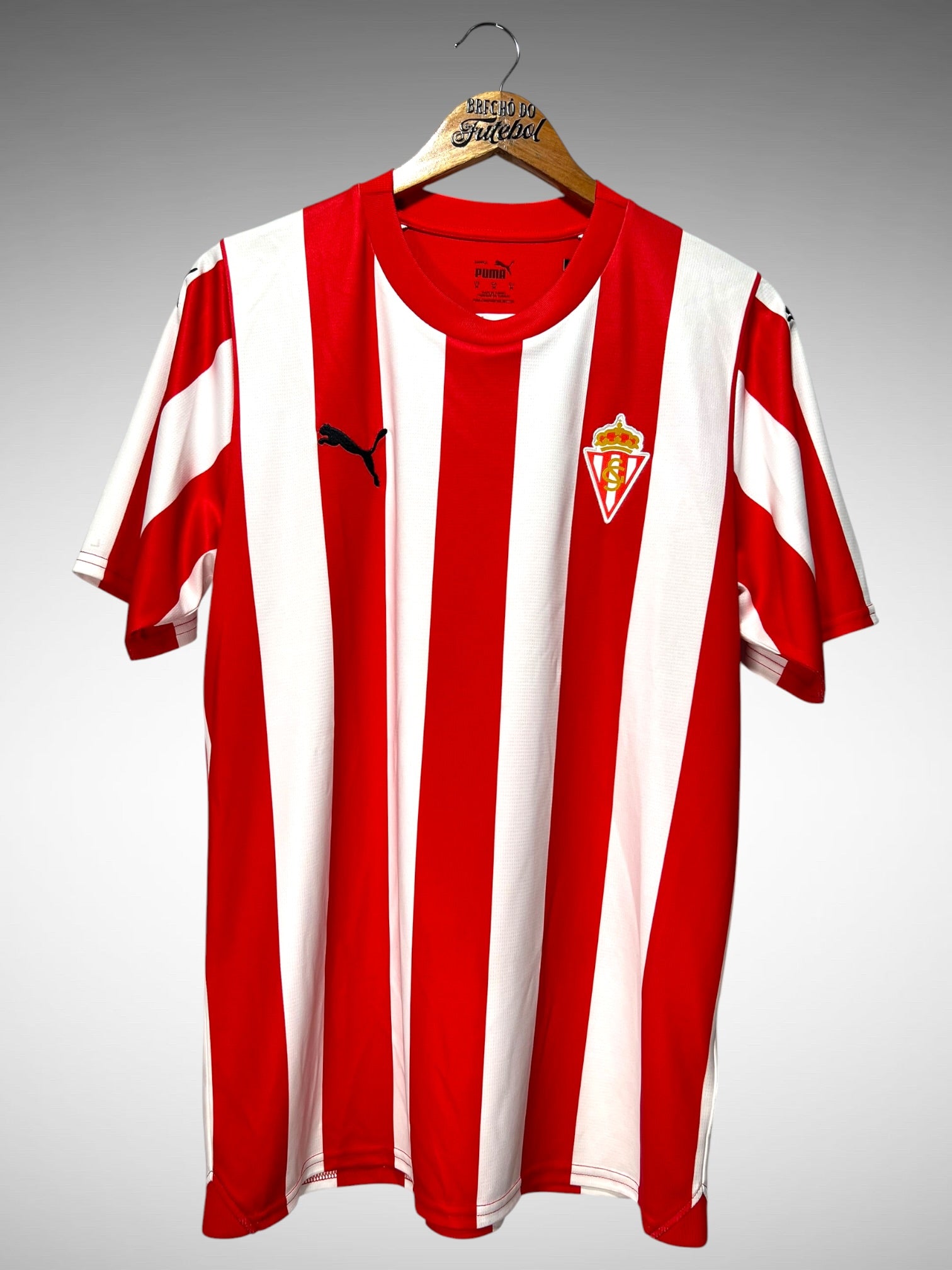 Sporting Gijón 2023 Primeira Camisa Tam M.