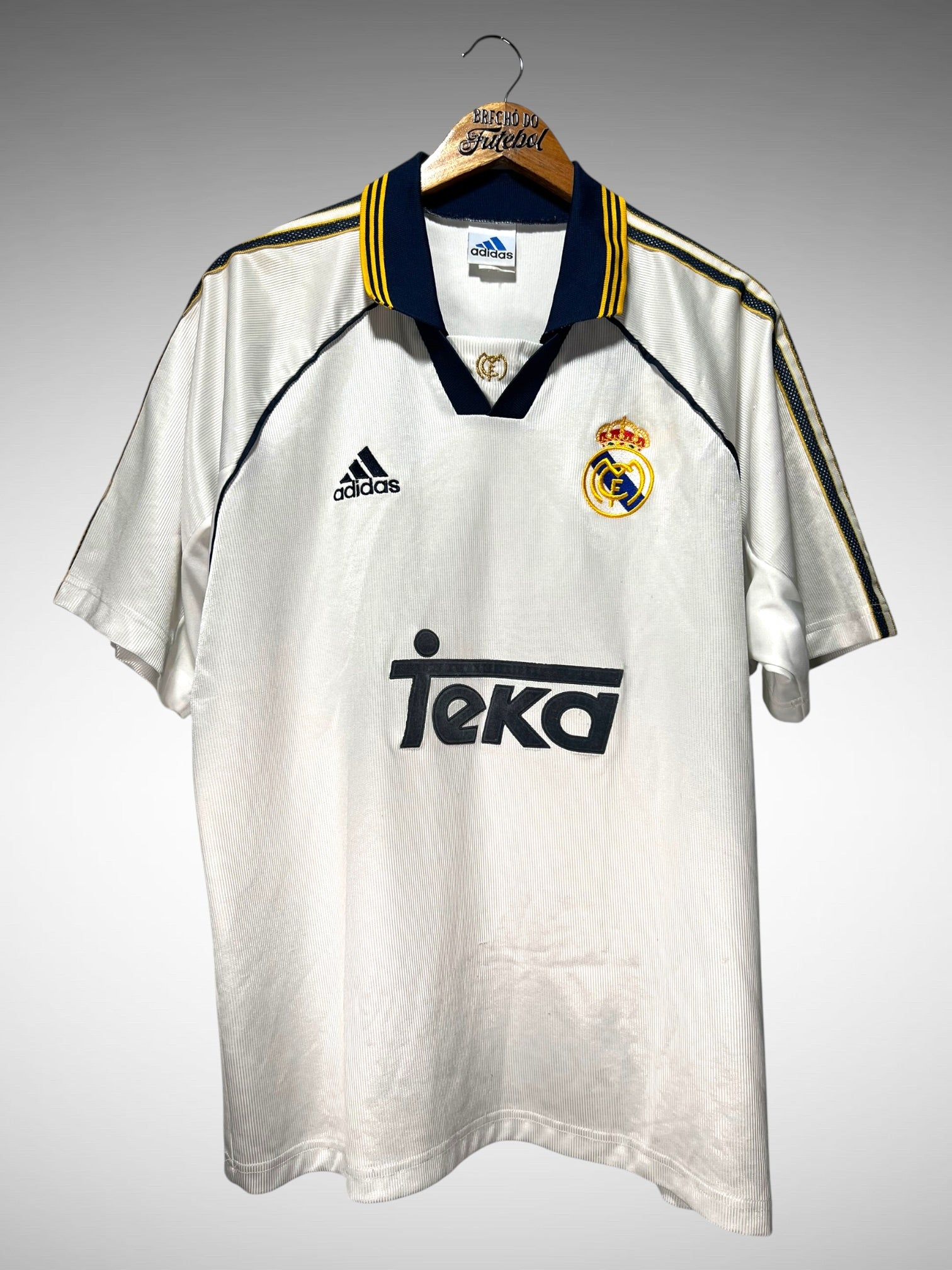 Real Madrid 1999 Primeira Camisa Tam GG.