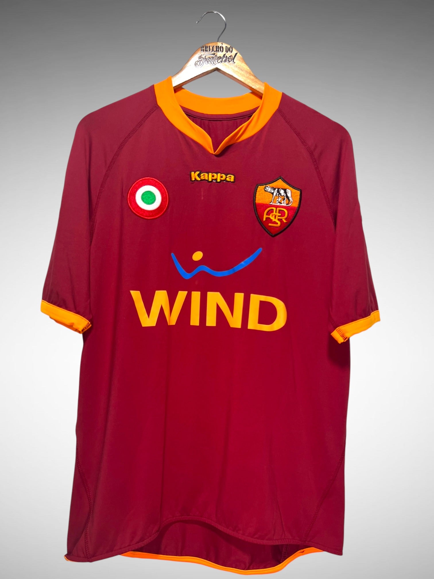 Roma 2007 Primeira Camisa Tam G N 3 Cicinho.