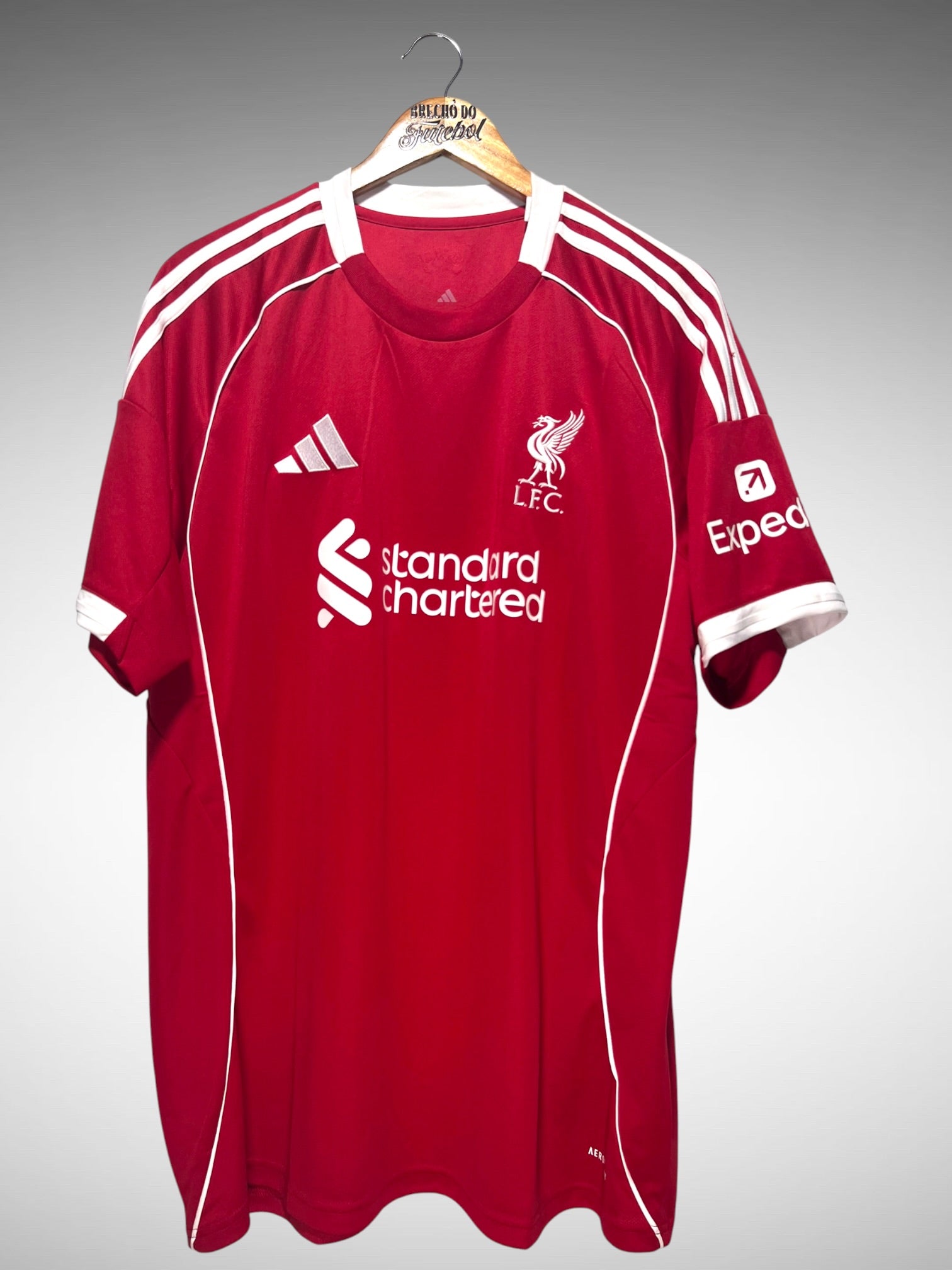 Liverpool 2025 Primeira Camisa Tam GG.