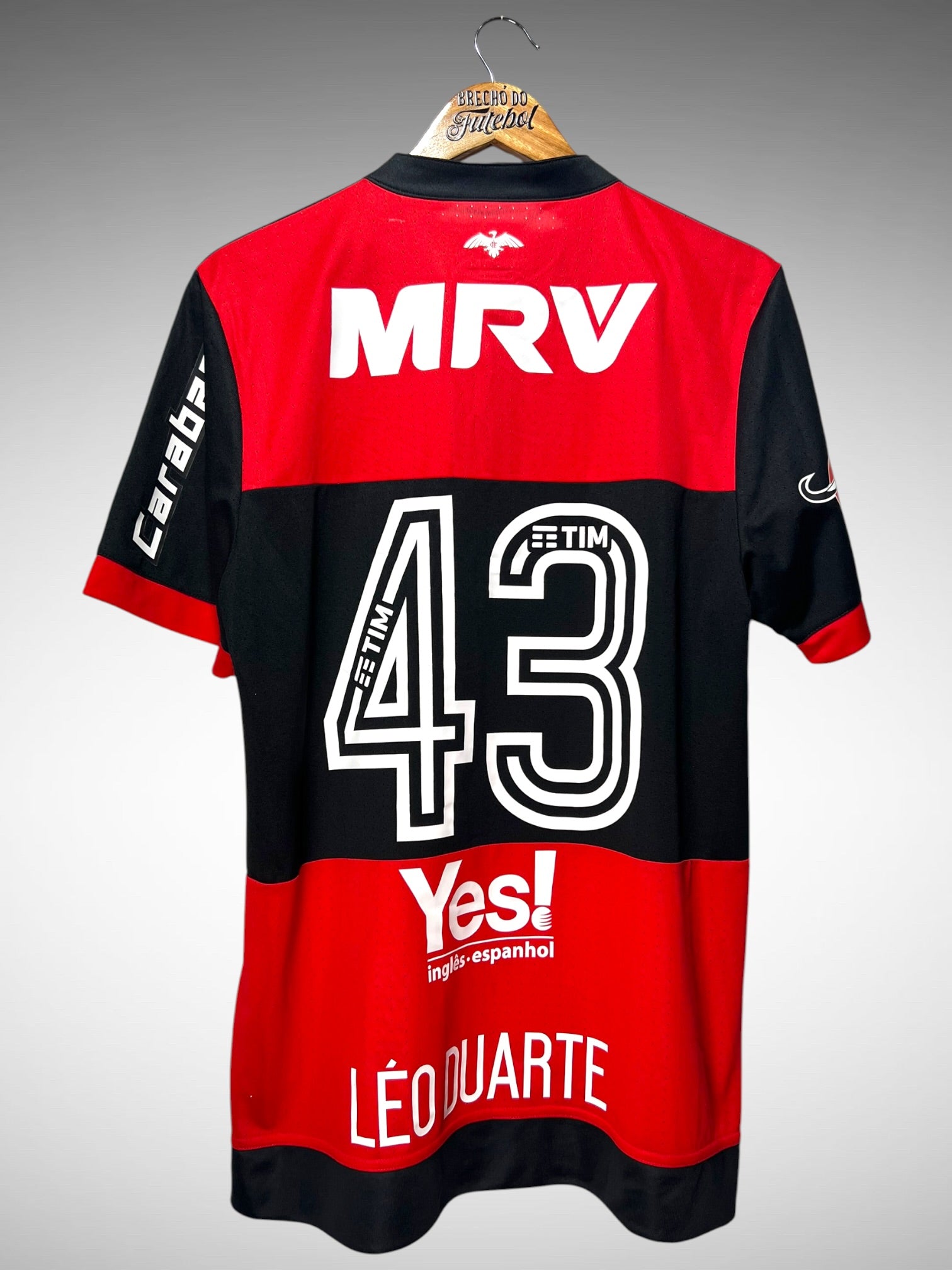 Flamengo 2017 Primeira Camisa Tam G N 43 Léo Duarte.