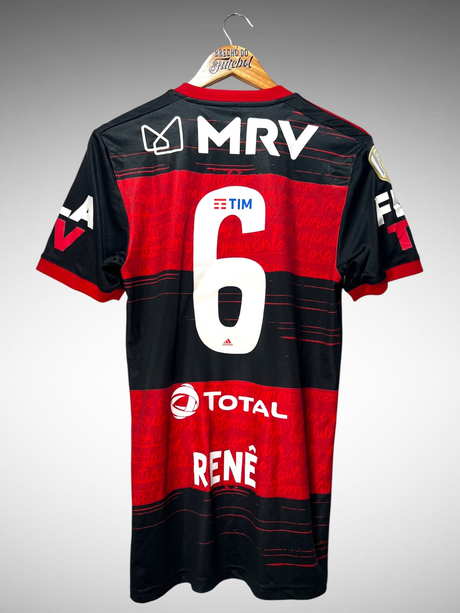 Flamengo 2020 Primeira Camisa Tam P N 6 Renê.
