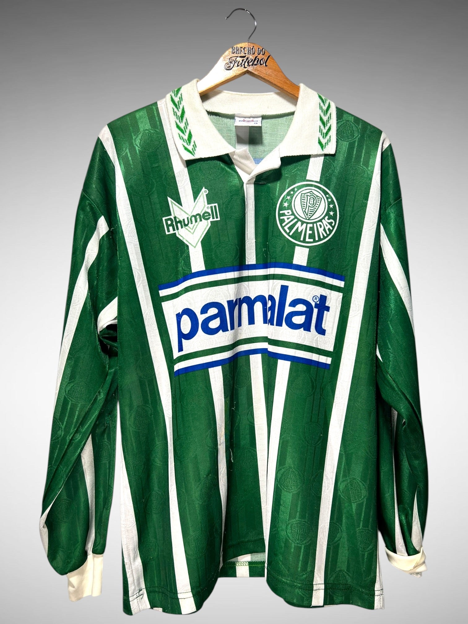 Palmeiras 1995 Primeira Camisa Tam G N 7 Mangas Longas.