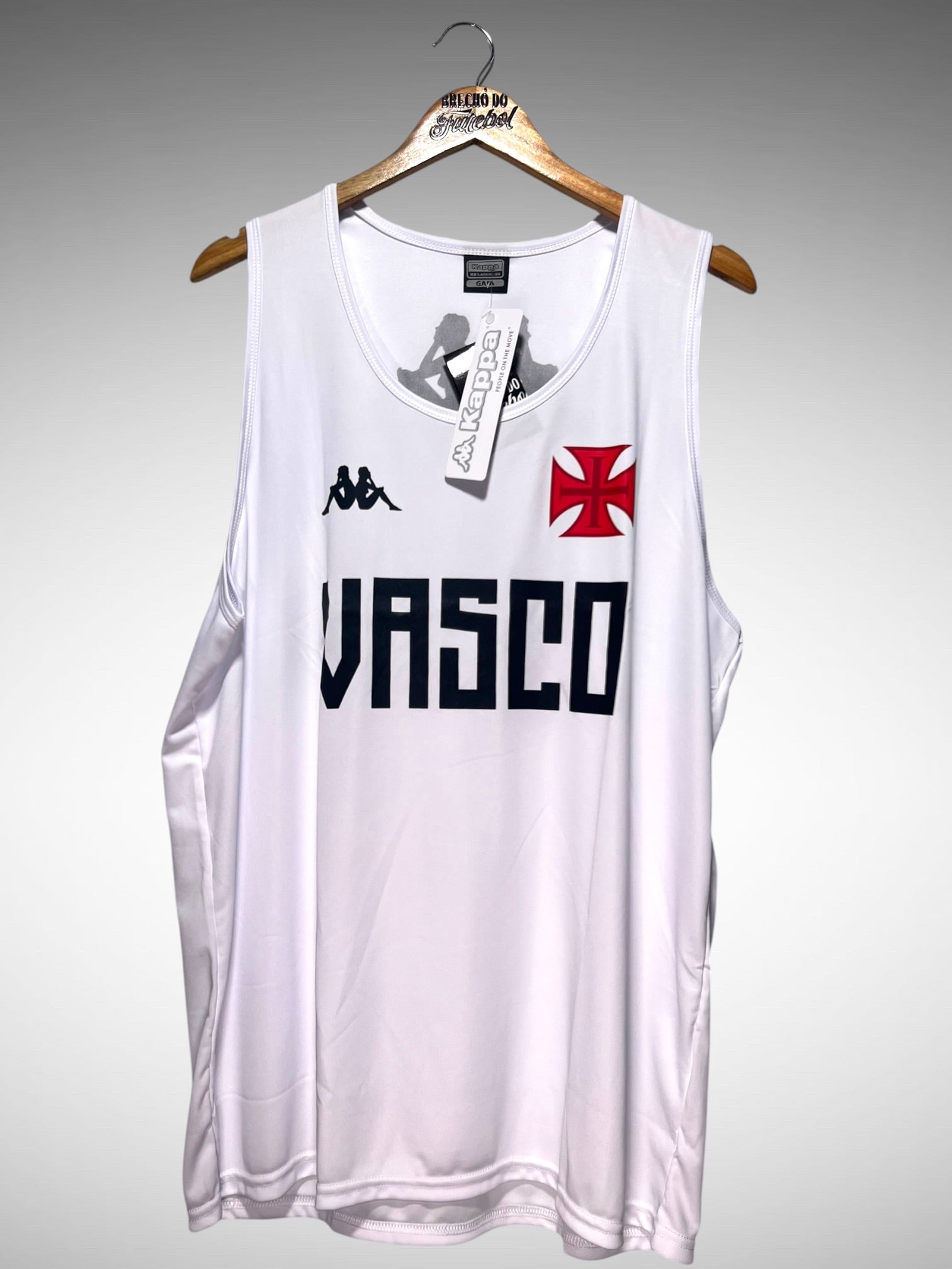 Vasco da Gama Regata Supporter Type Branca Tam 3G.