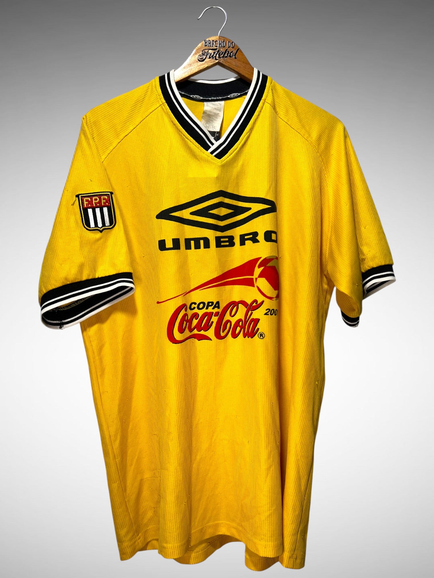 Federação Paulista de Futebol 2001 Camisa Copa Coca Cola Tam GG.