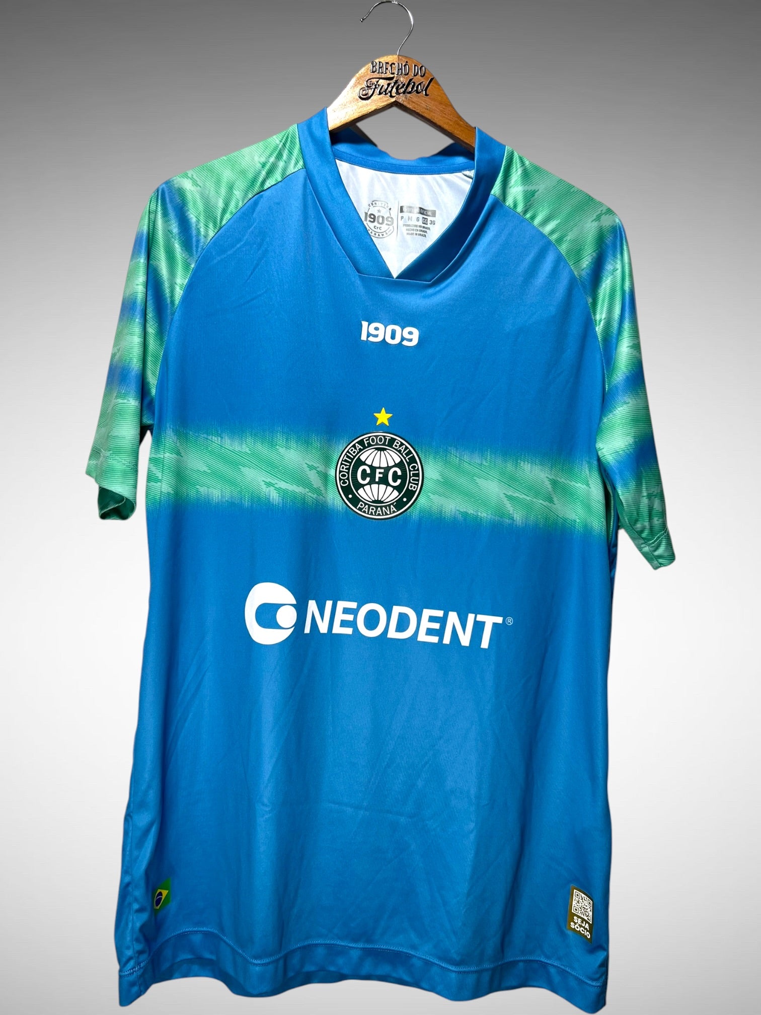 Coritiba 2023 Camisa de Goleiro Tam GG.