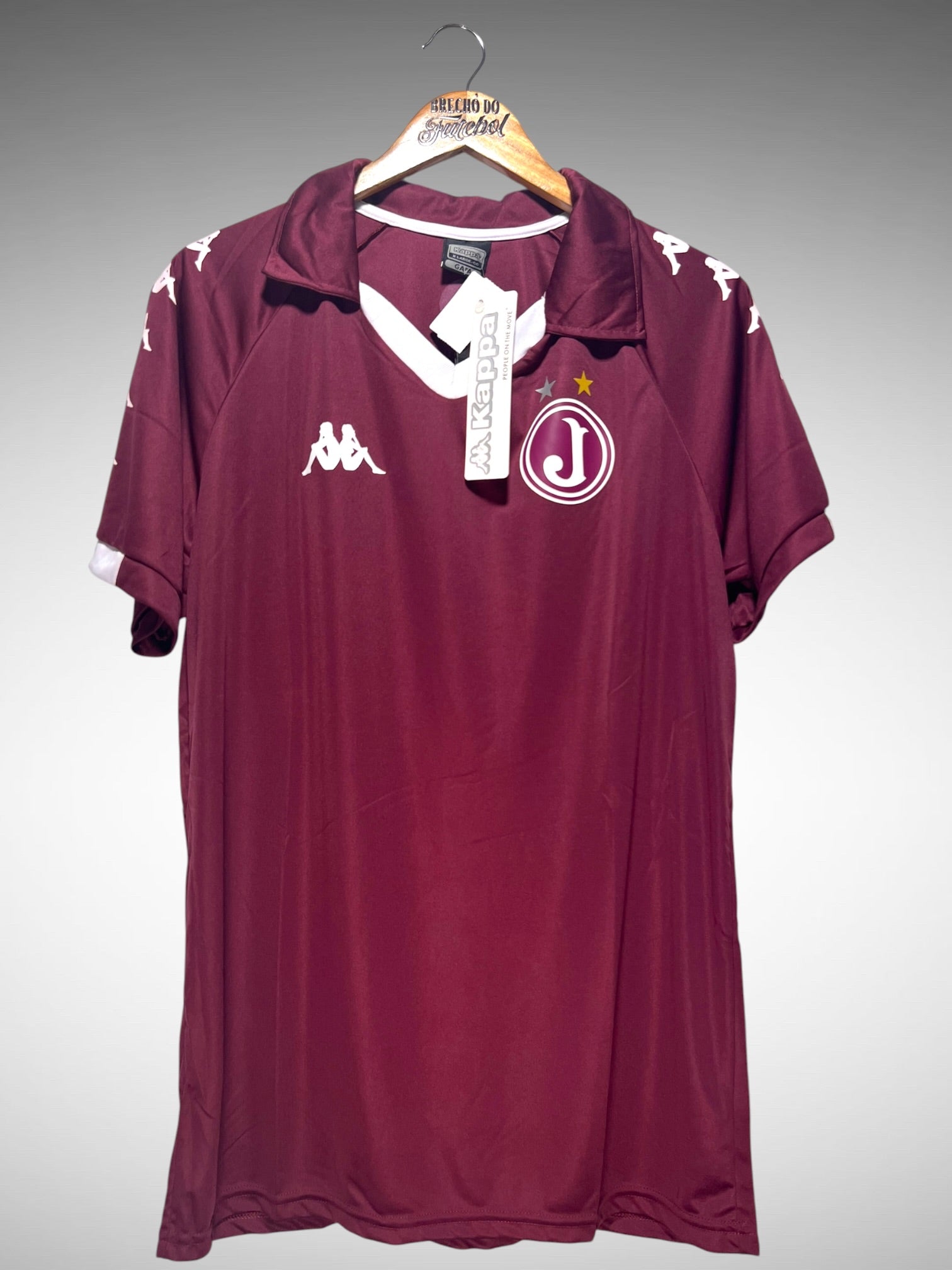 Juventus da Mooca Camisa de Viagem Supporter Vinho Tam GG.