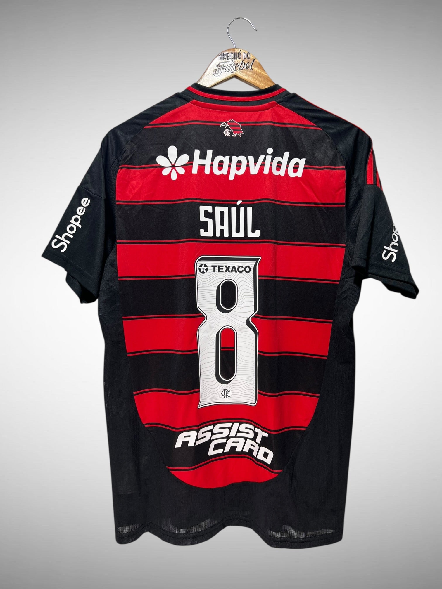 Flamengo 2025 Primeira Camisa Tam M N 8 Saúl.