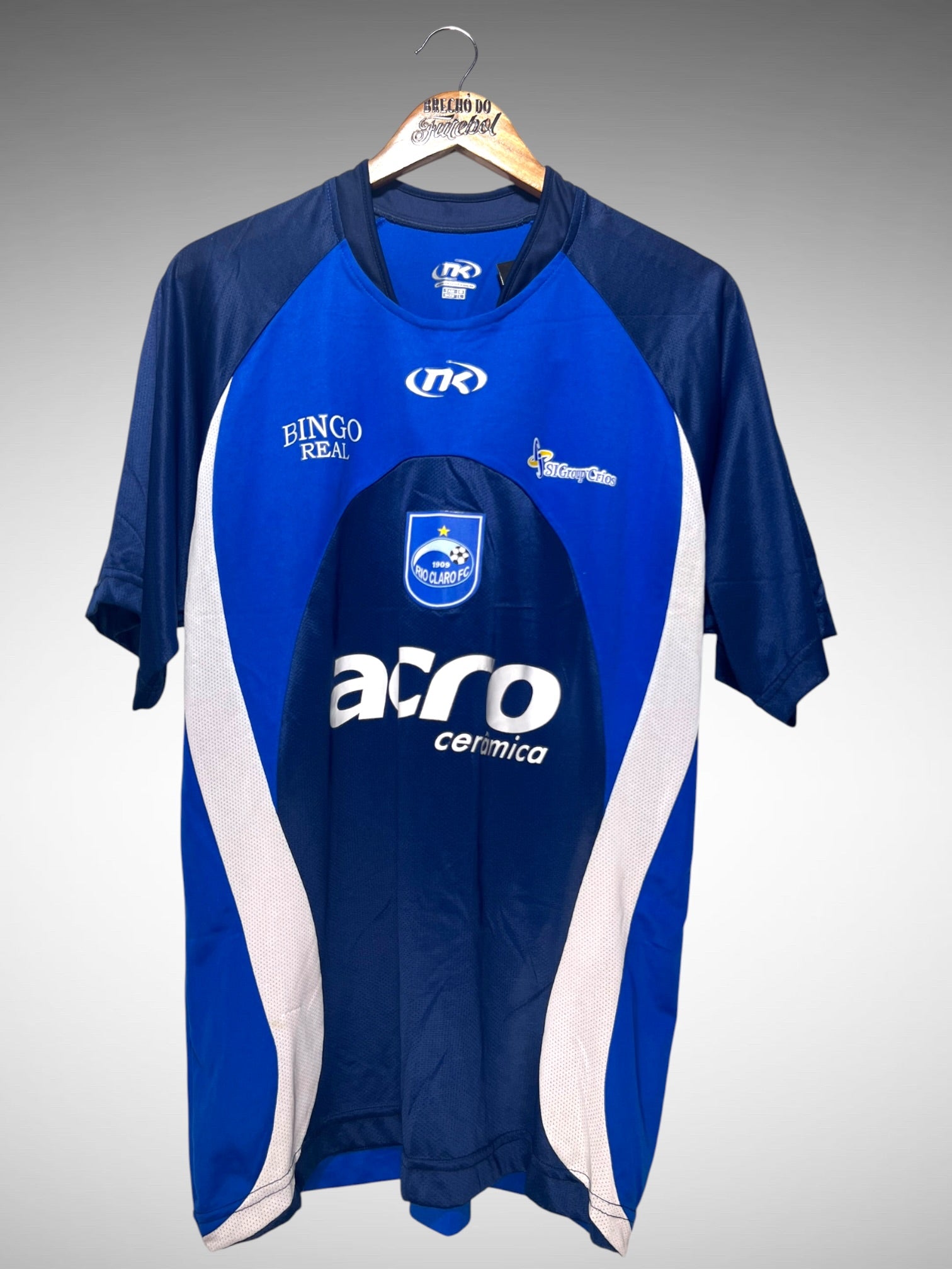 Rio Claro 2007 Primeira Camisa Tam G N 16.
