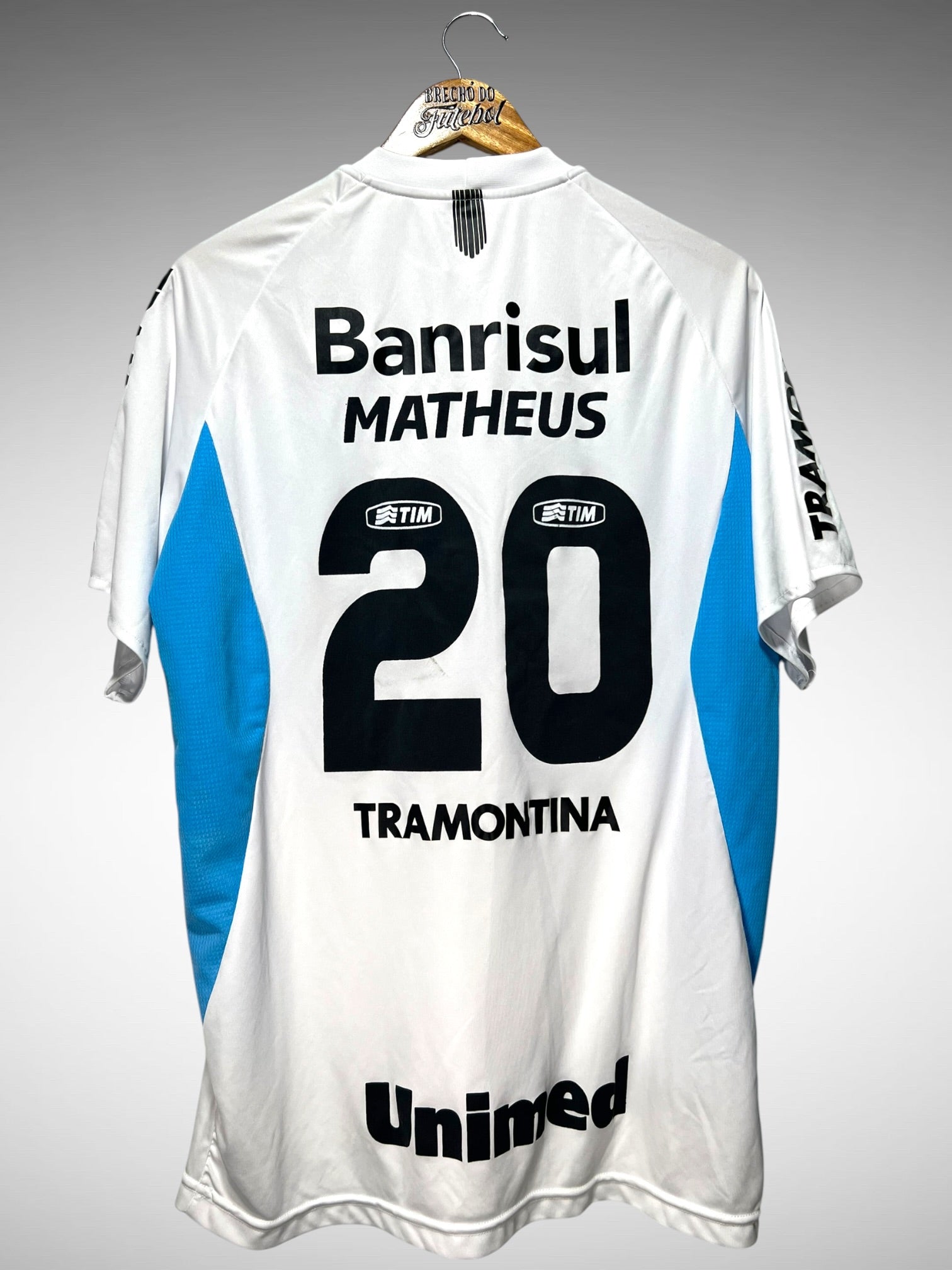 Grêmio 2012 Camisa de Goleiro Tam GG N 20 Matheus.