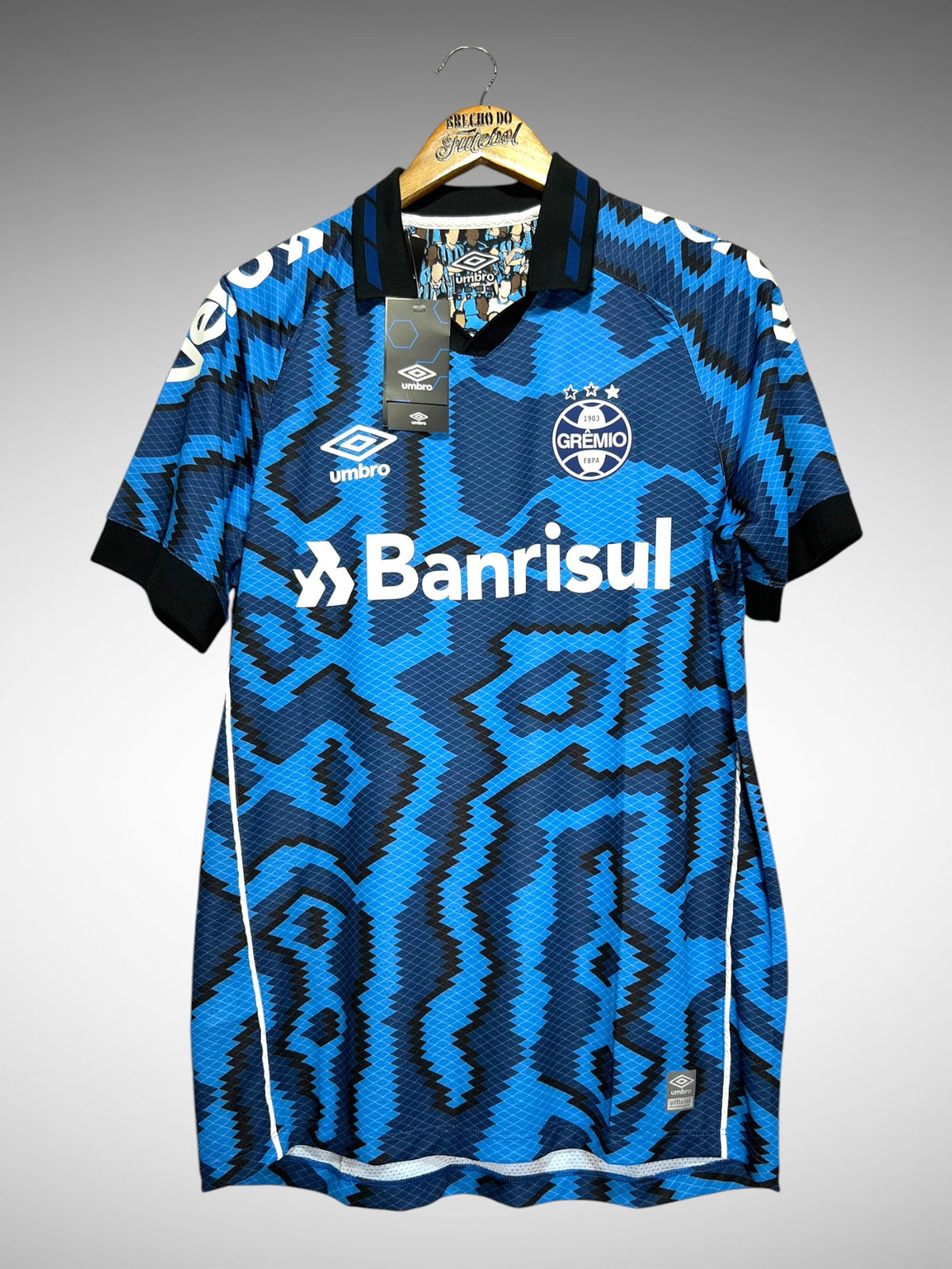 Grêmio 2021 Terceira Camisa Tam M N 35 Vanderson.