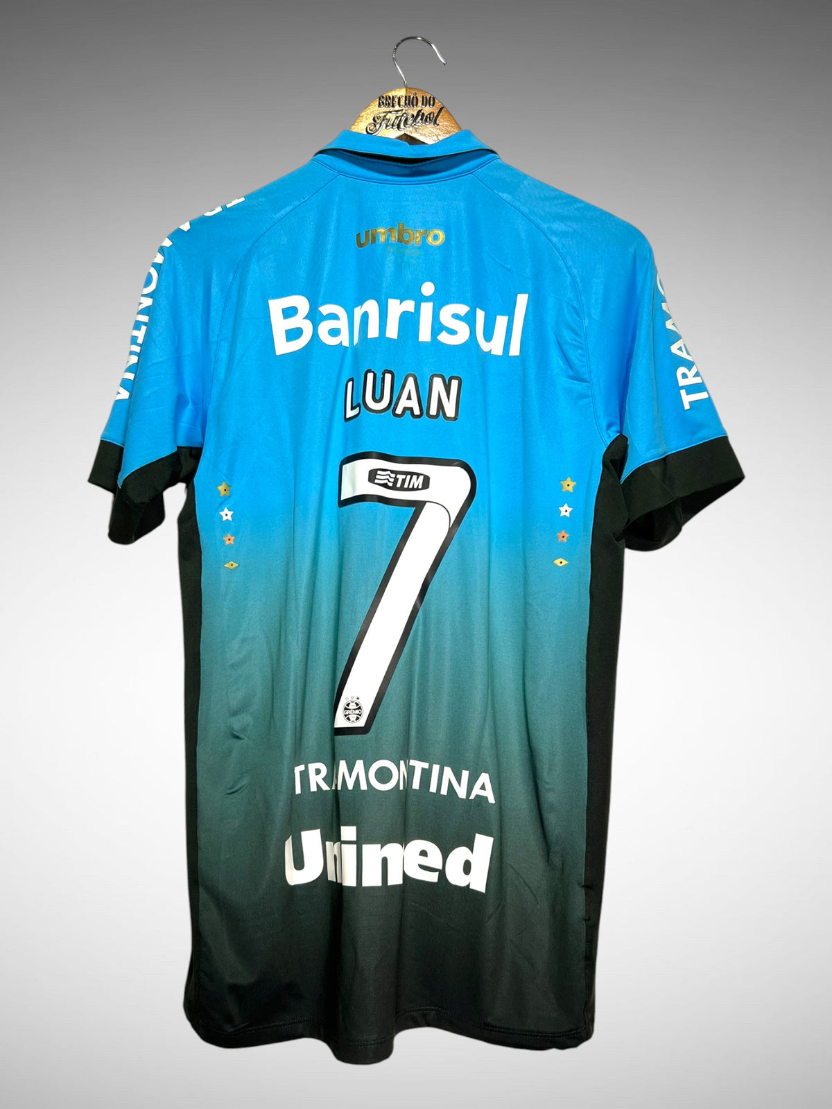 Grêmio 2015 Terceira Camisa Tam M N 7 Luan.