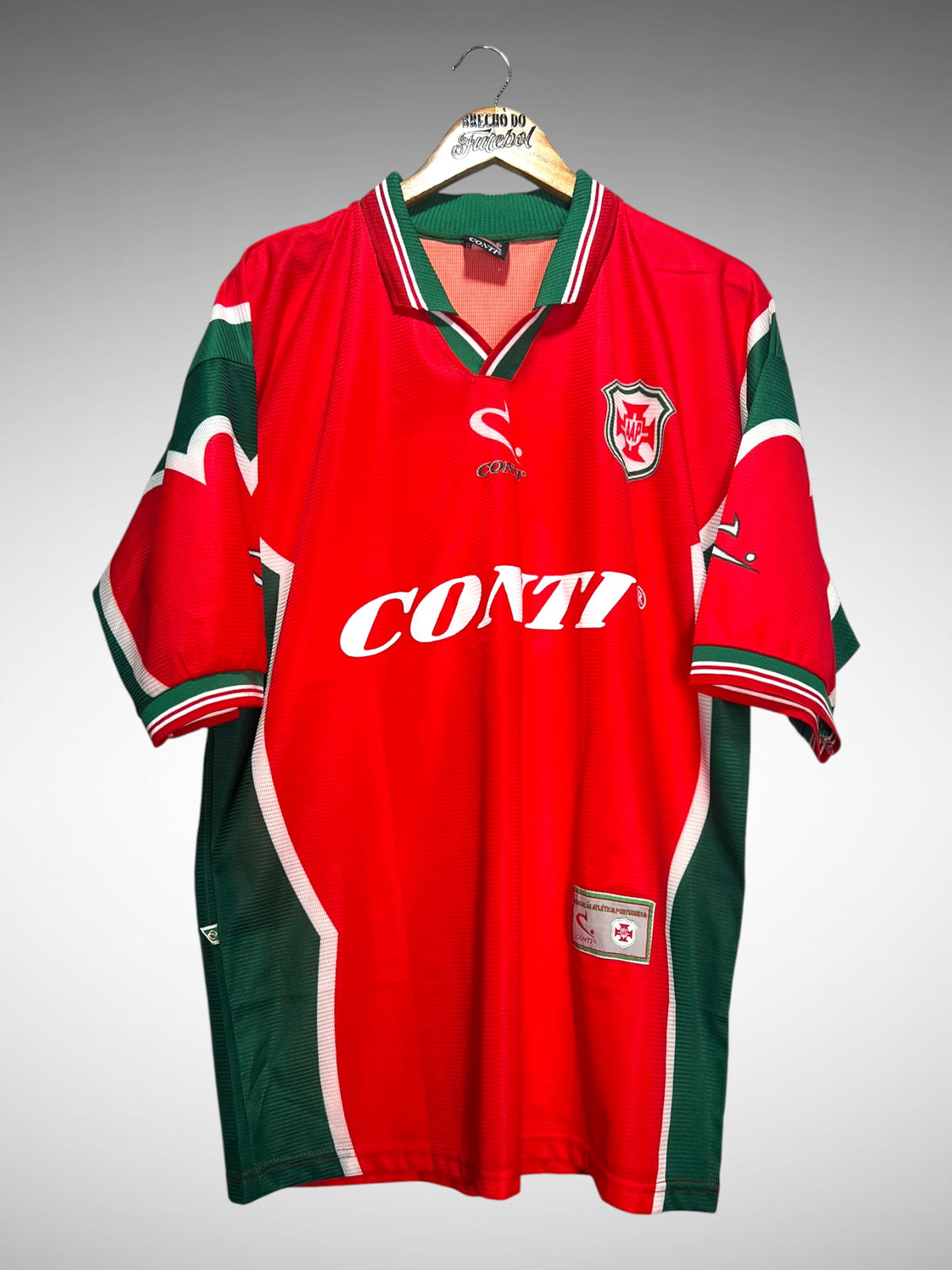 Portuguesa Santista 1999 Primeira Camisa Tam G N 8.
