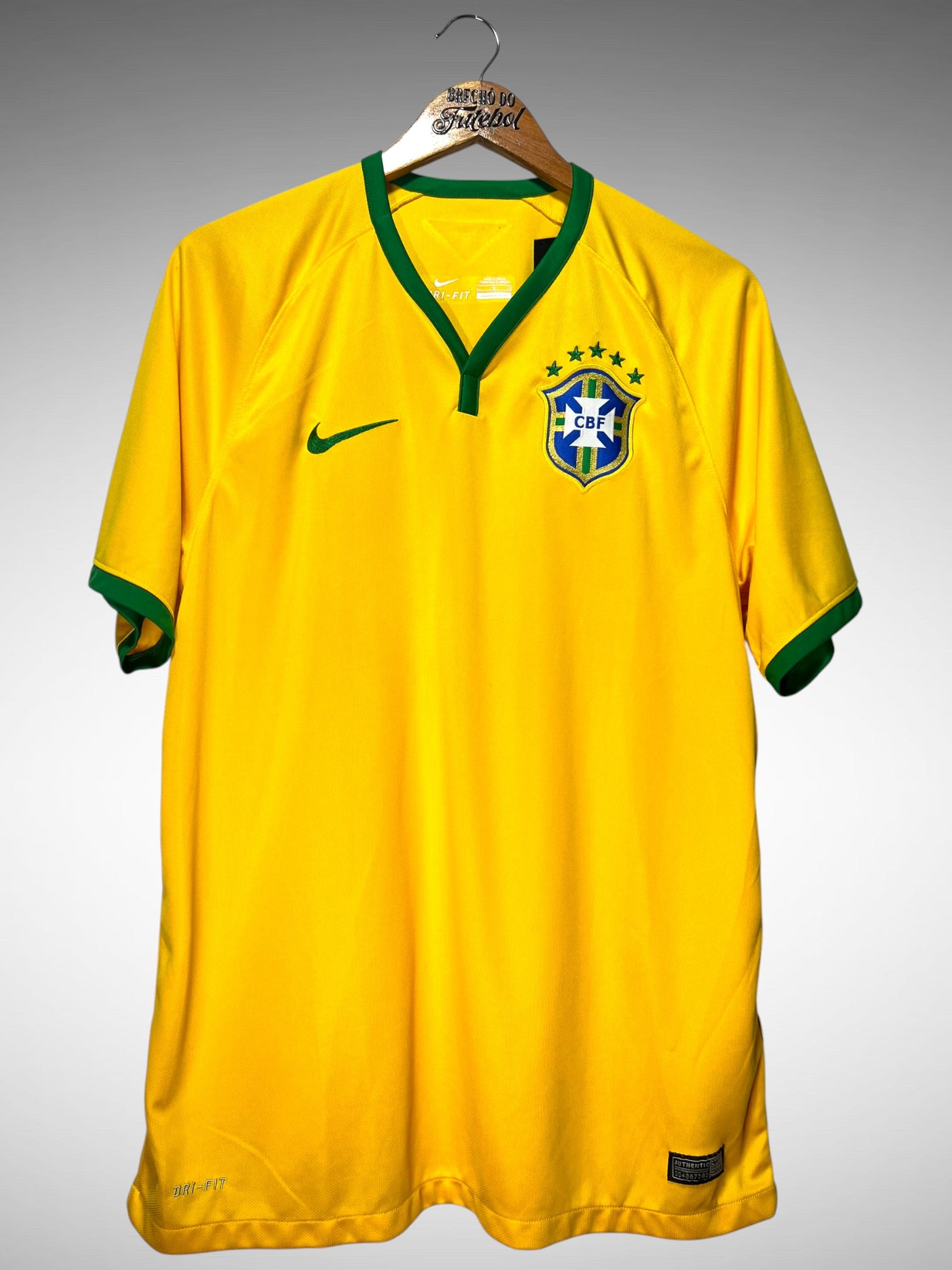 Brasil 2014 Primeira Camisa Tam G N 10.