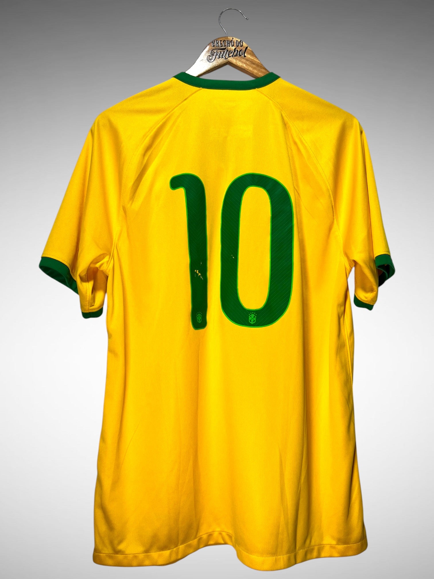 Brasil 2014 Primeira Camisa Tam G N 10.
