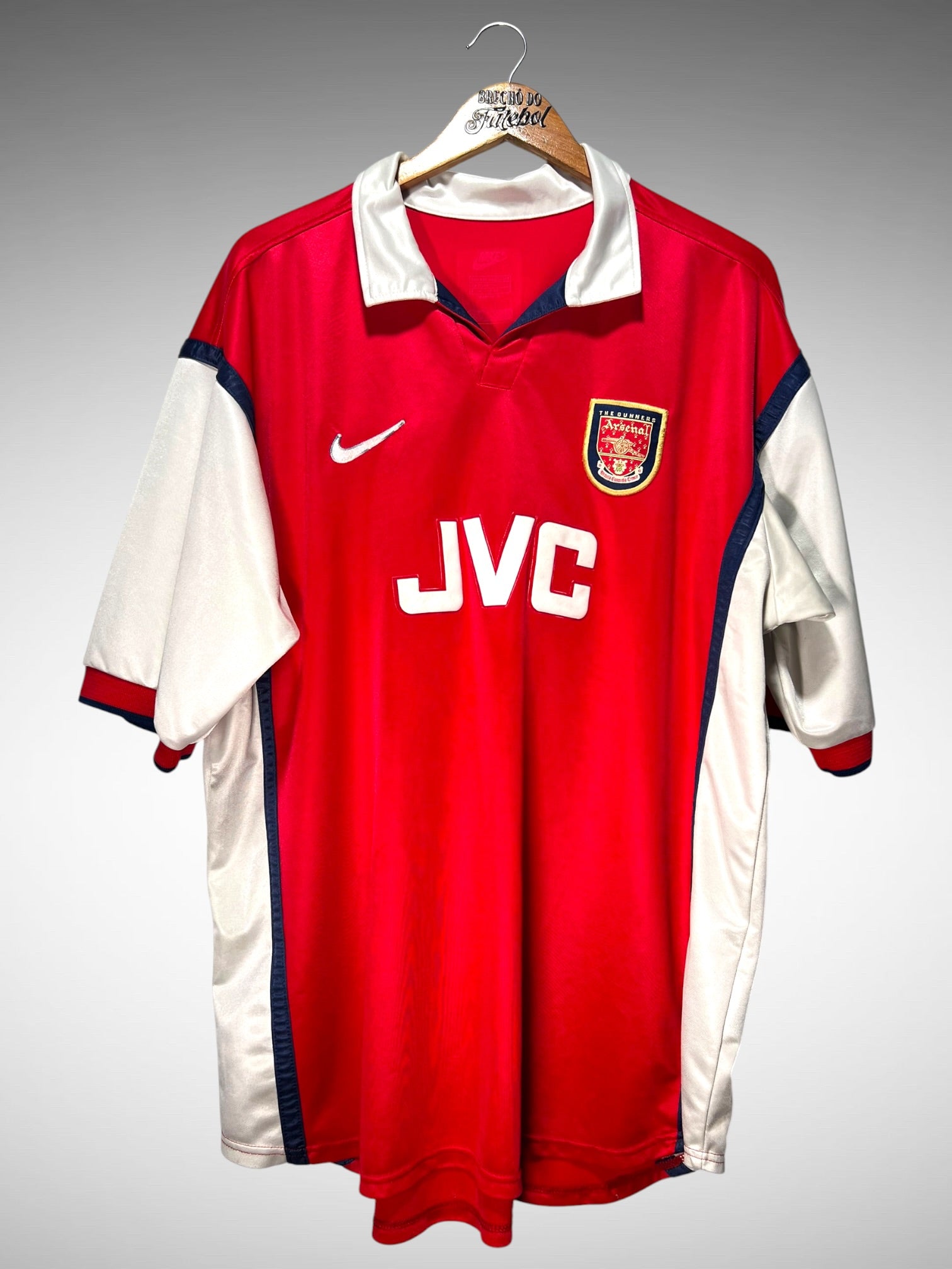 Arsenal 1998 Primeira Camisa Tam 3G.