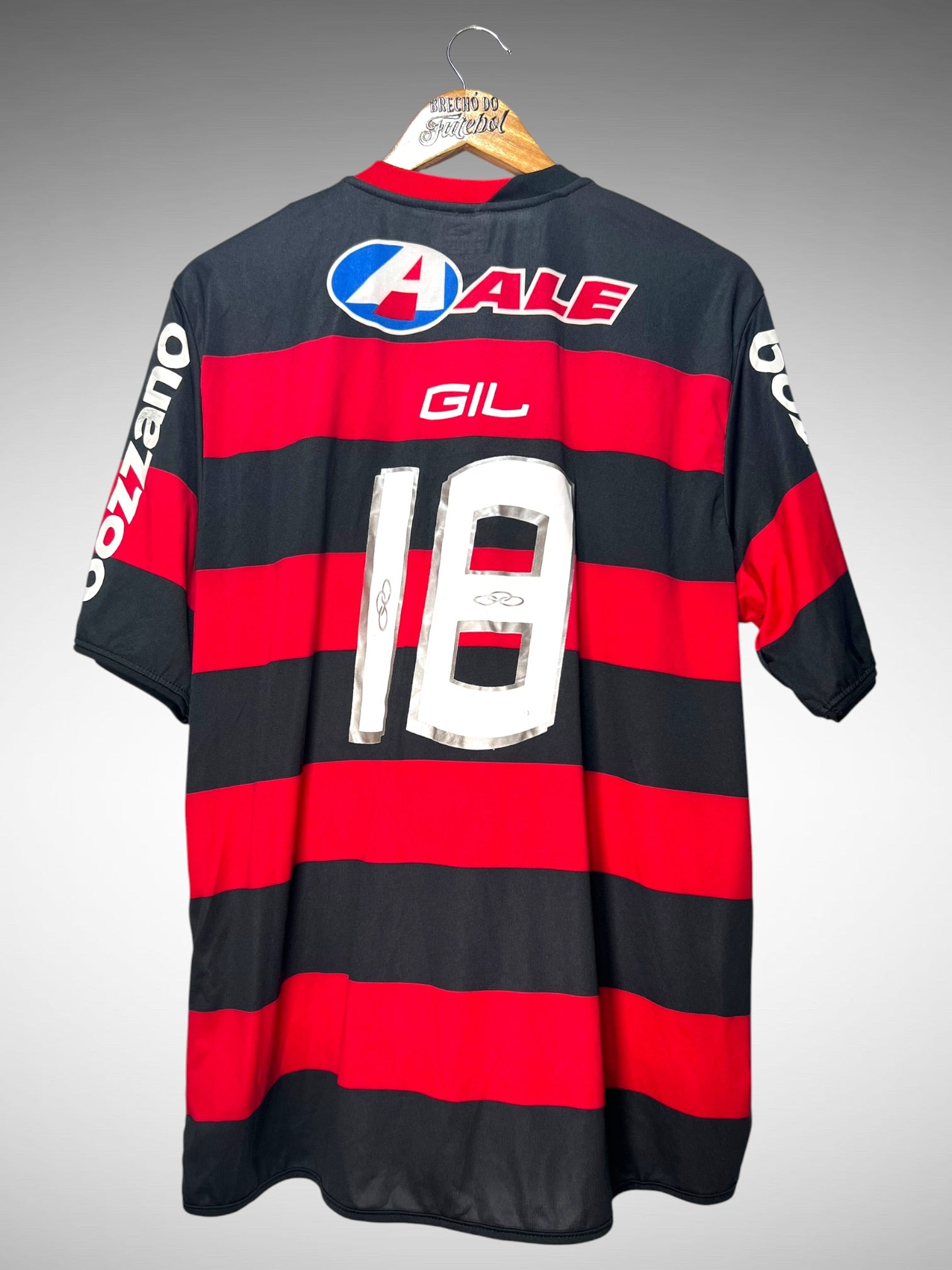 Flamengo 2009 Primeira Camisa Tam G N 18 Gil.
