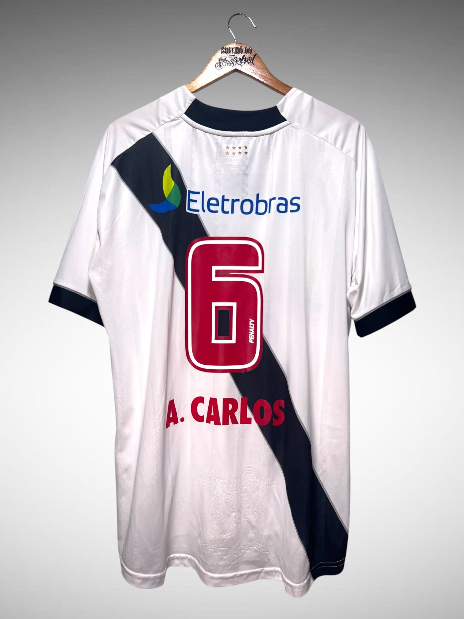 Vasco da Gama 2010 Segunda Camisa Tam GG N 6 A. Carlos.