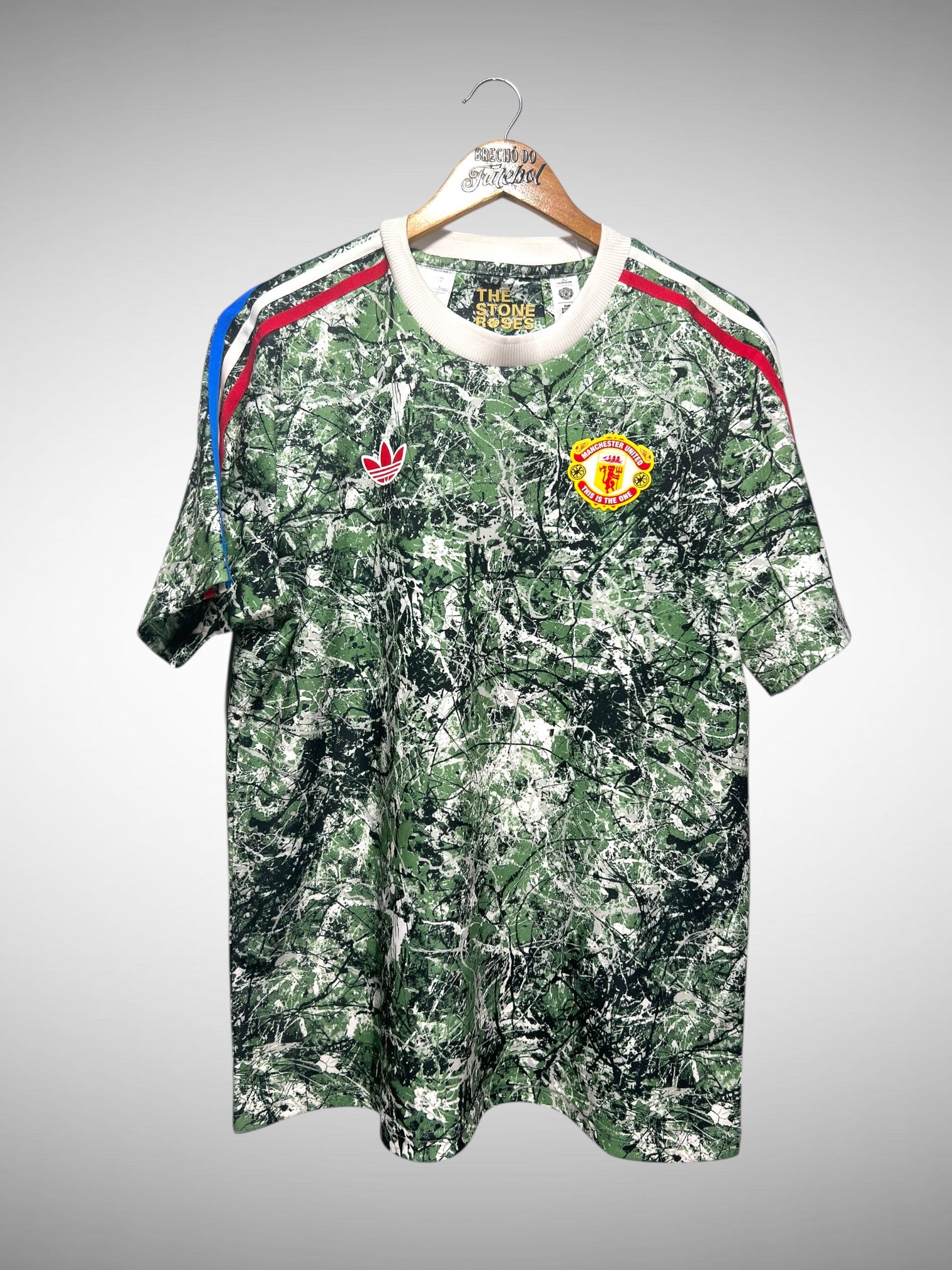 Manchester United 2024 Camisa Icon Stone Roses Tam G.