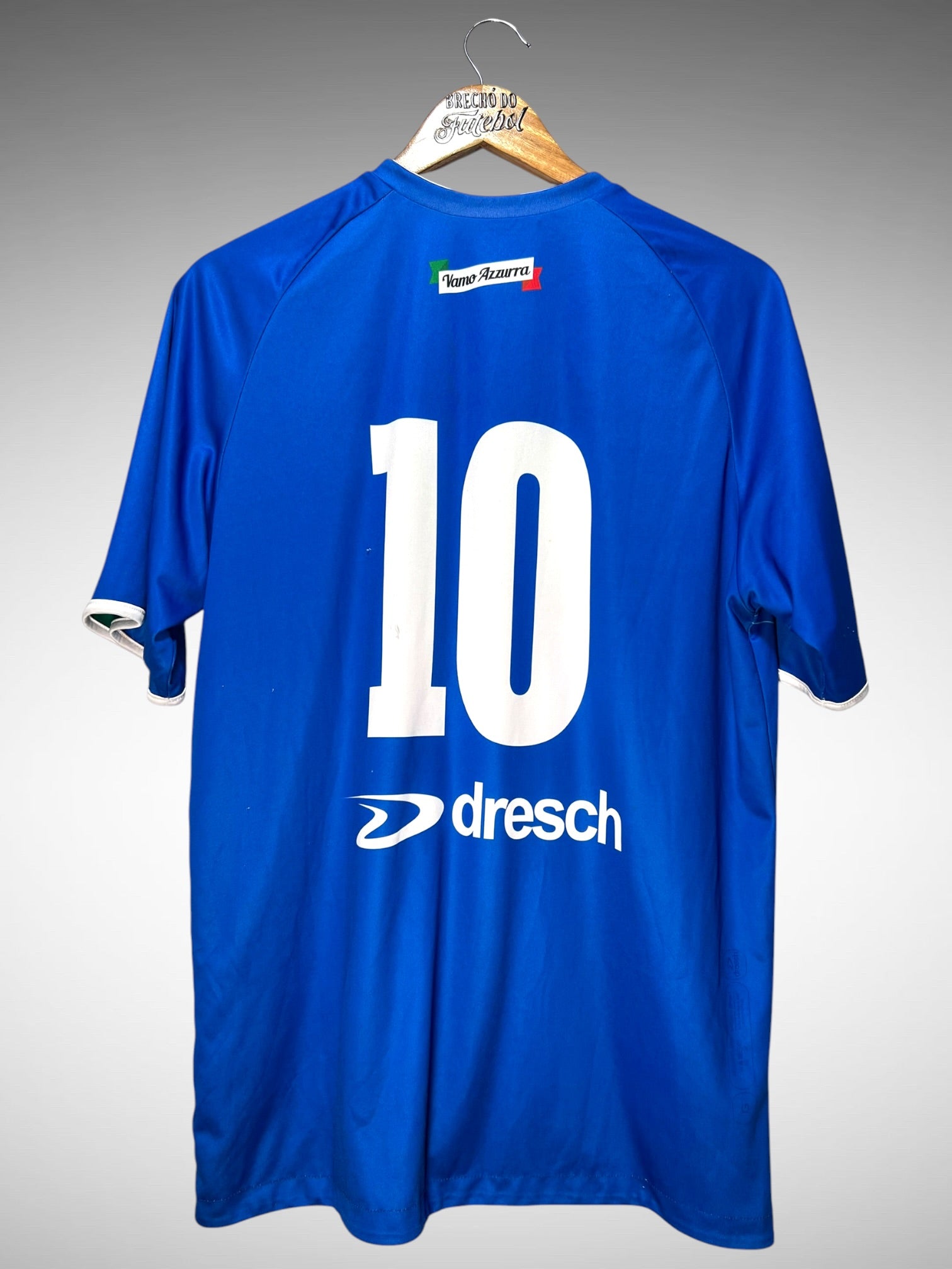 Juventude 2014 Camisa Rversível Vamo Azurra Tam G N 10.