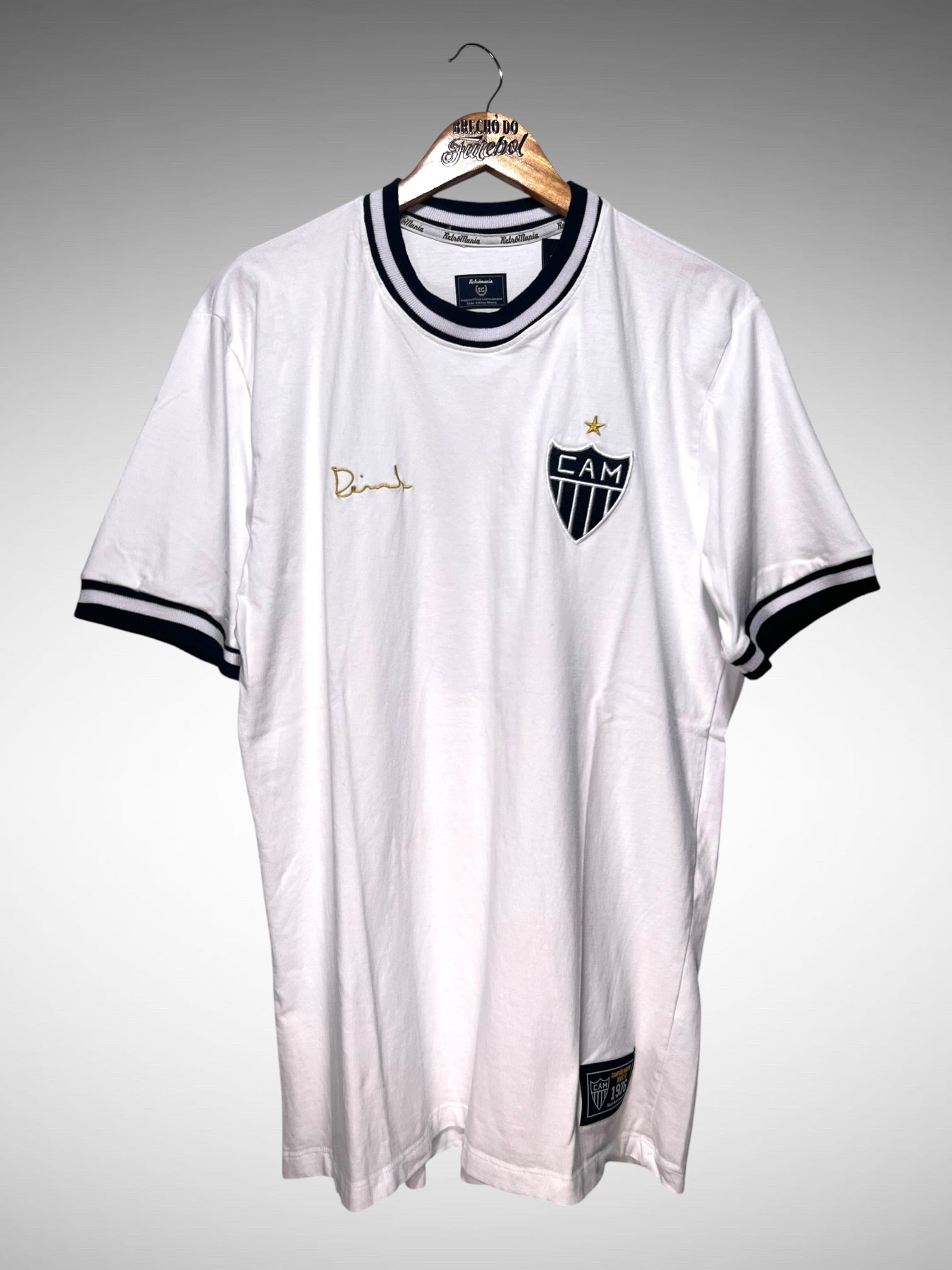 Atlético Mineiro Retrô 1976 Segunda Camisa  Tam 3G N 9.