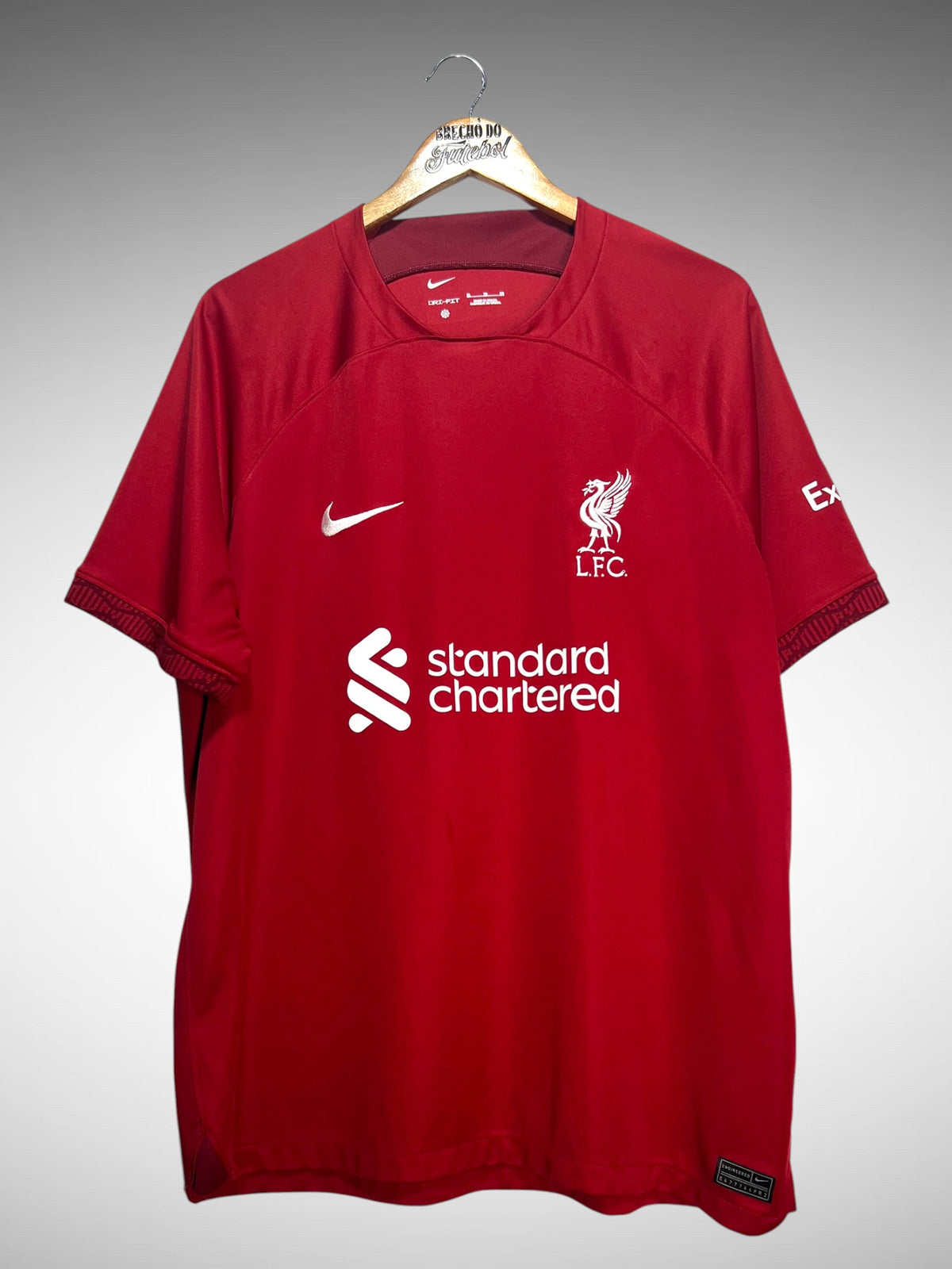 Liverpool 2022 Primeira Camisa Tam GG.