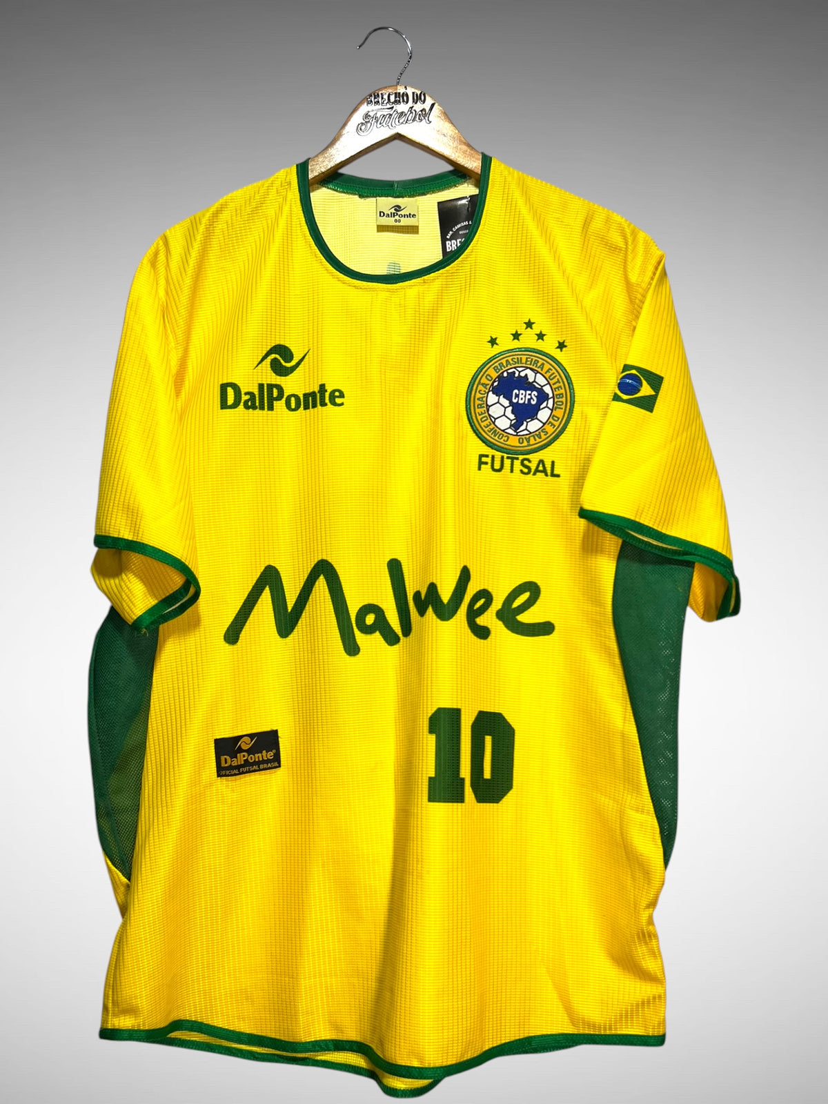 Brasil Futsal 2003 Primeira Camisa Tam GG N 10.