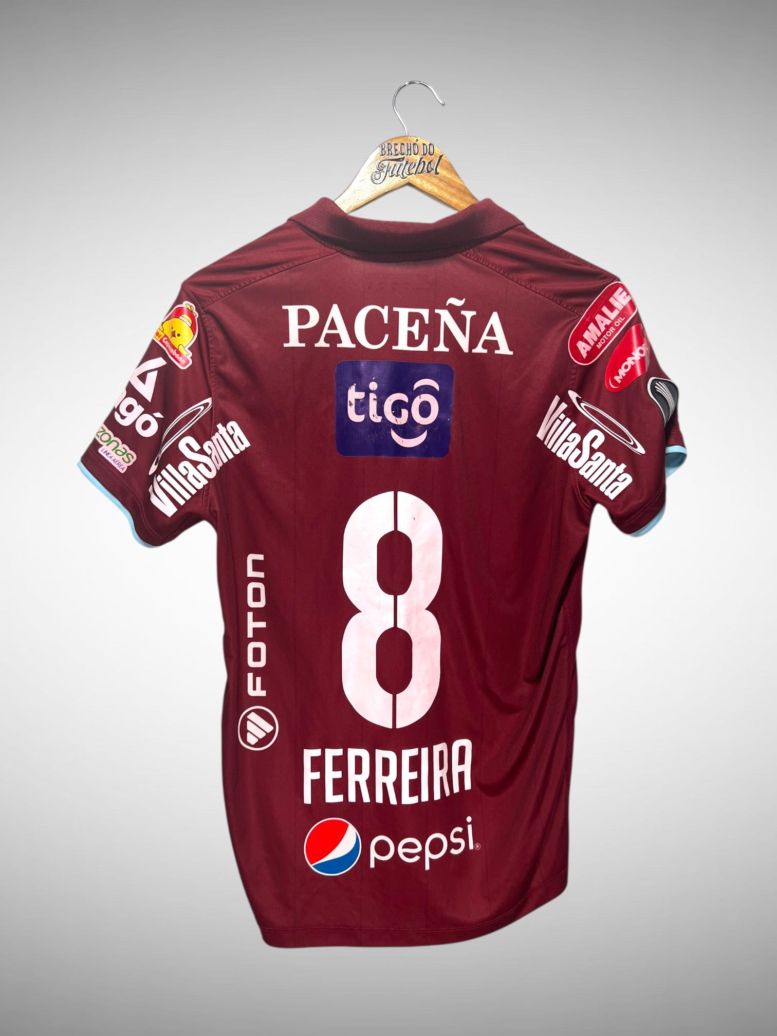 Club Bolívar 2017 Segunda Camisa Tam M N 8 Ferreira.