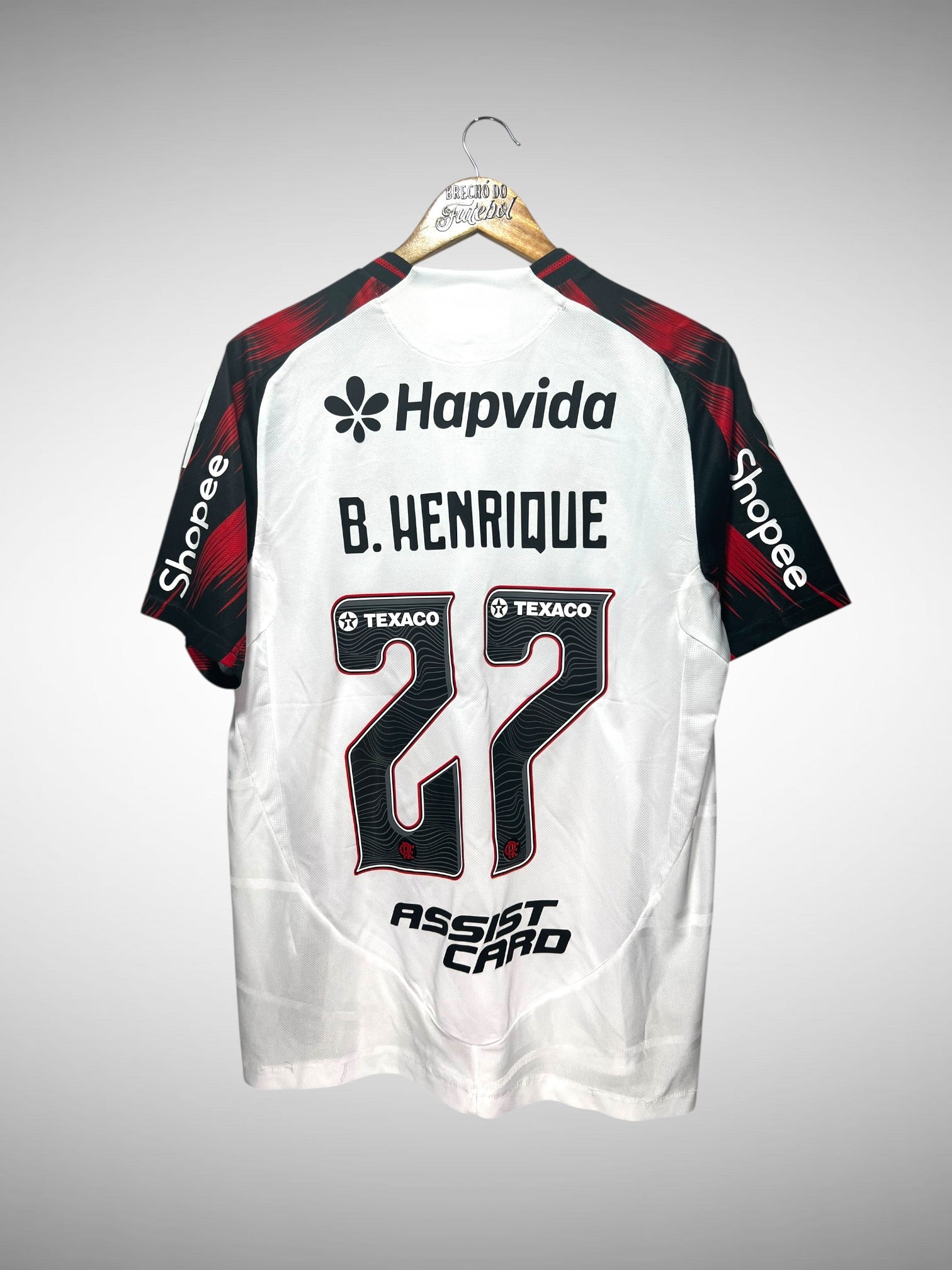 Flamengo 2025 Segunda Camisa Tam G N 27 B. Henrique.