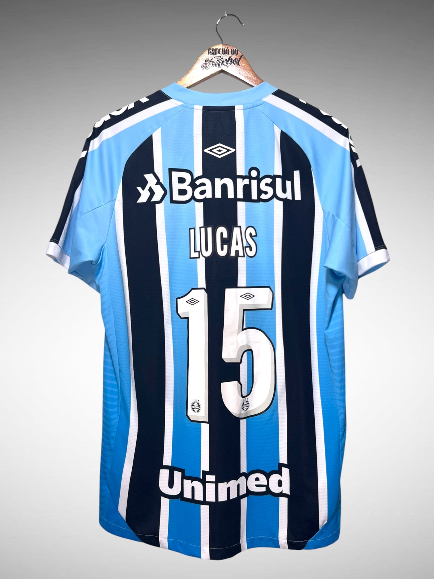 Grêmio 2022 Primeira Camisa Tam M N 15 Lucas.
