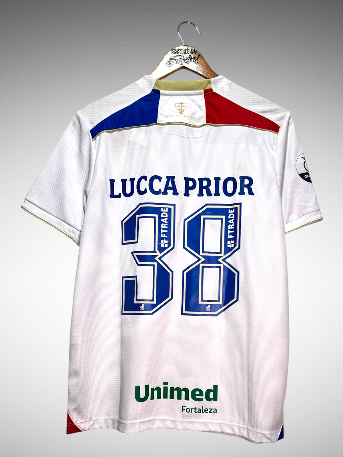 Fortaleza 2025 Segunda Camisa Tam M N 38 Lucca Prior.