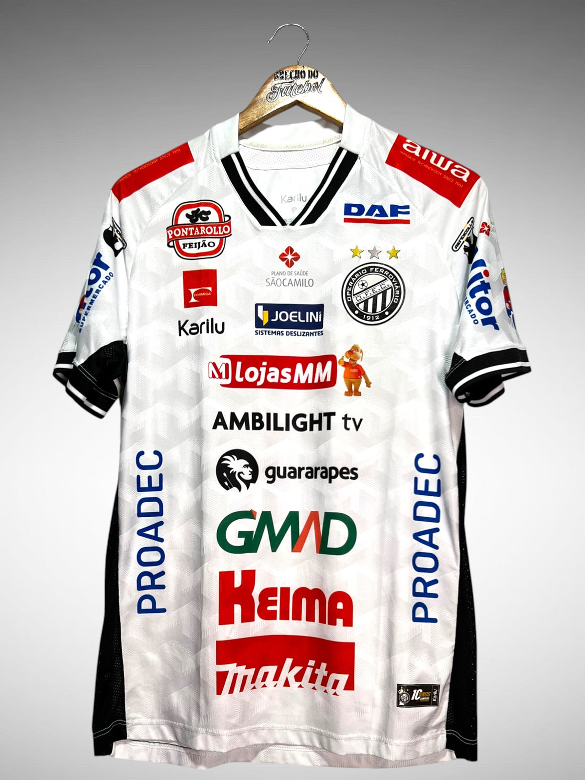 Operário Ferroviário 2025 Segunda Camisa Tam P N 88.