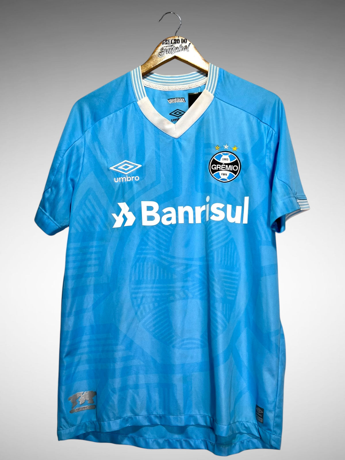 Grêmio 2022 Terceira Camisa Tam G N 9 Suárez.
