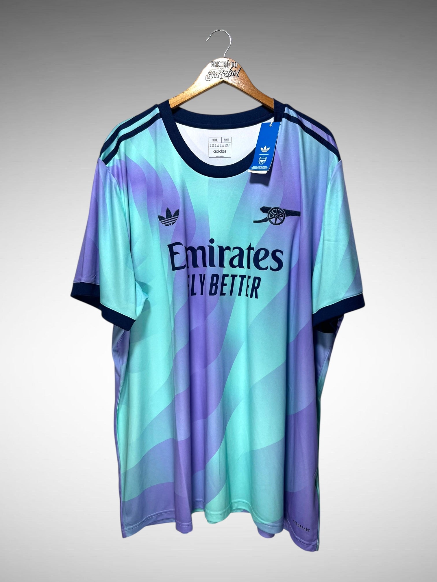 Arsenal 2024 Terceira Camisa Tam 4G N 11 Martinelli.