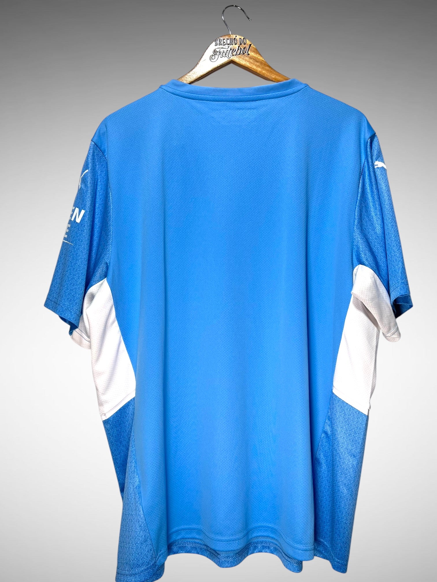 Manchester City 2021 Primeira Camisa Tam 3G.