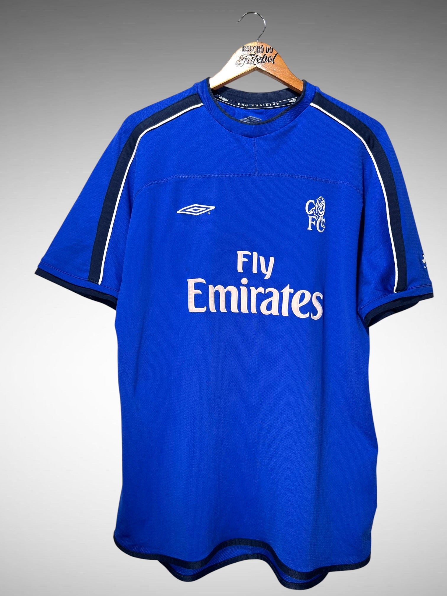 Chelsea 2001 Camisa de Treino Tam GG.